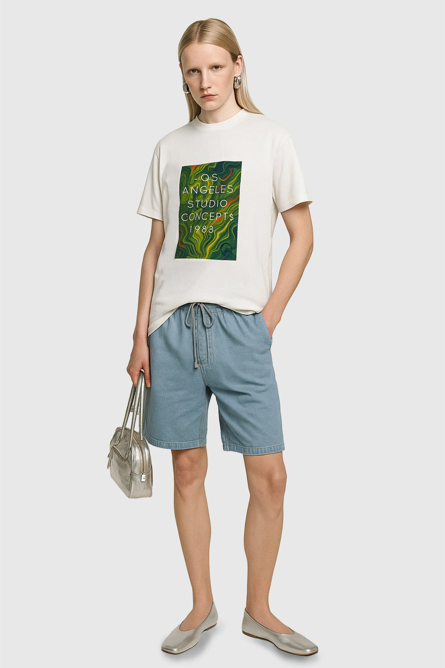 Studio Concepts Tee – LA 1983 - Green Marble