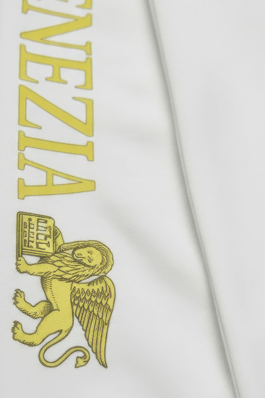 Battle Longsleeve in white, men's cut