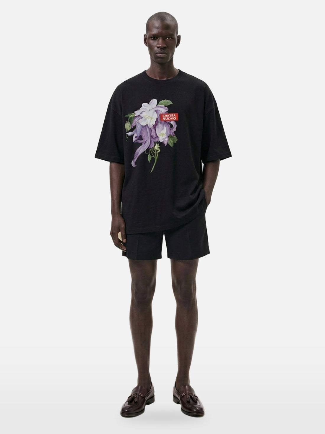 Melancholia Tee in black, men's cut