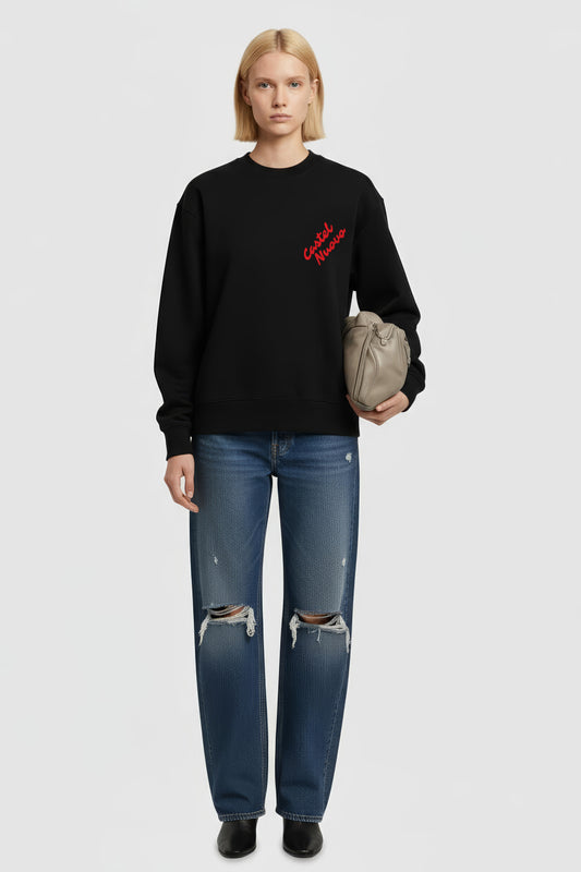 Scarlet Script Crewneck
