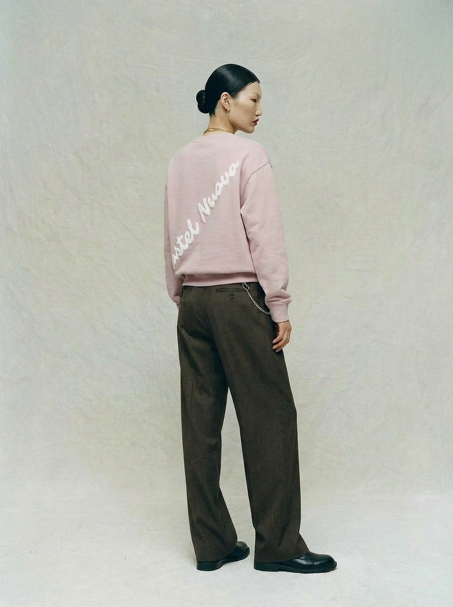 Mini Script Crewneck