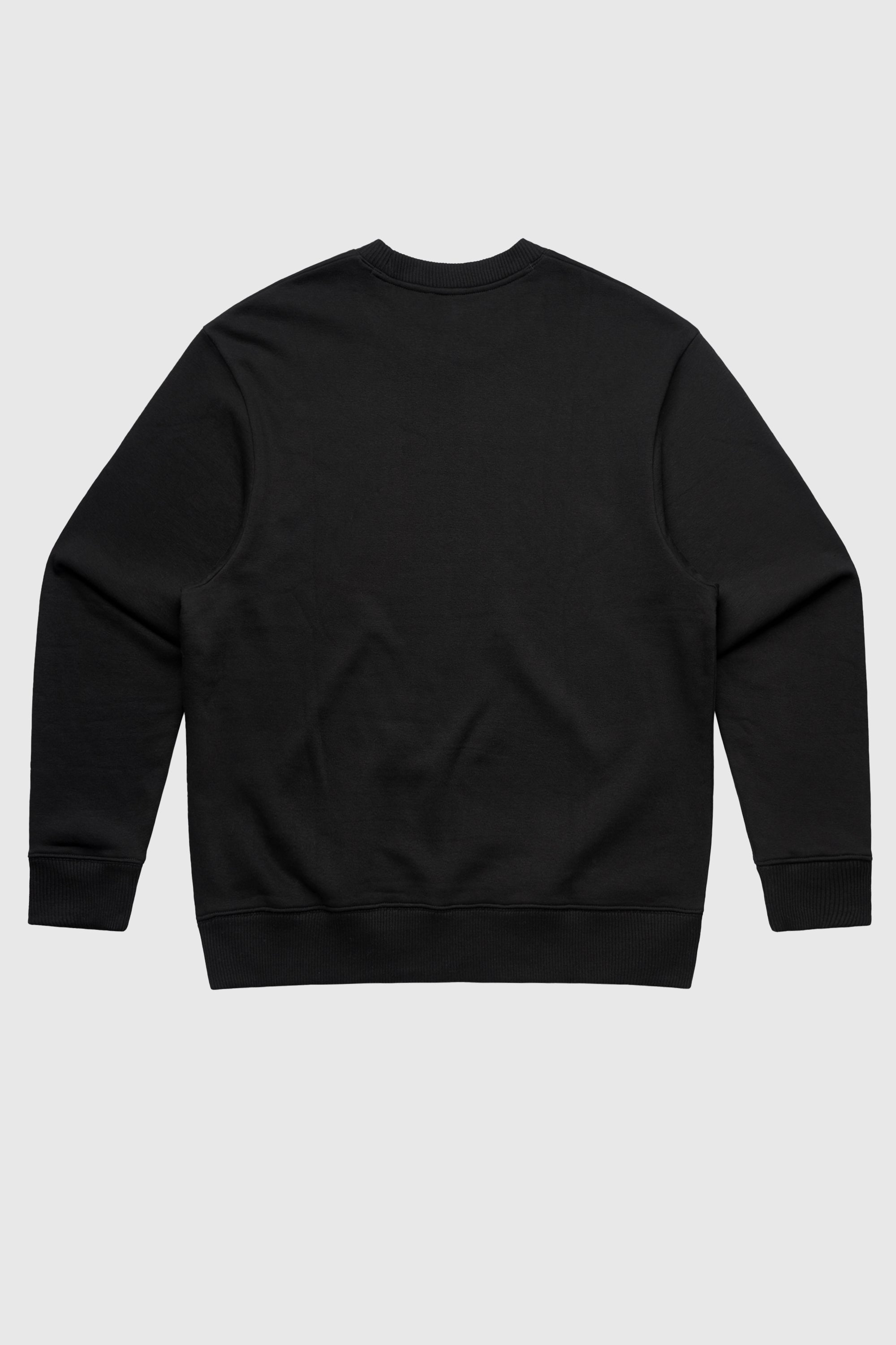 Diagonal Script Crewneck