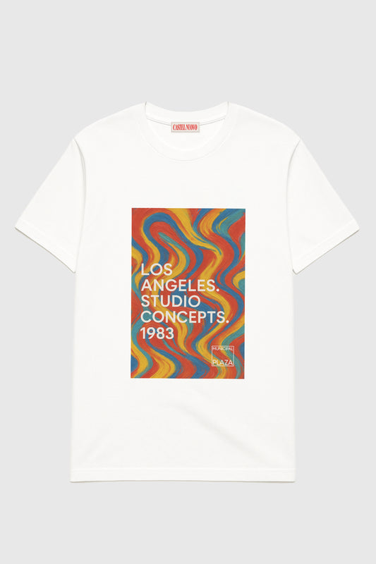 Studio Concepts Tee – LA 1983 - Red Marble