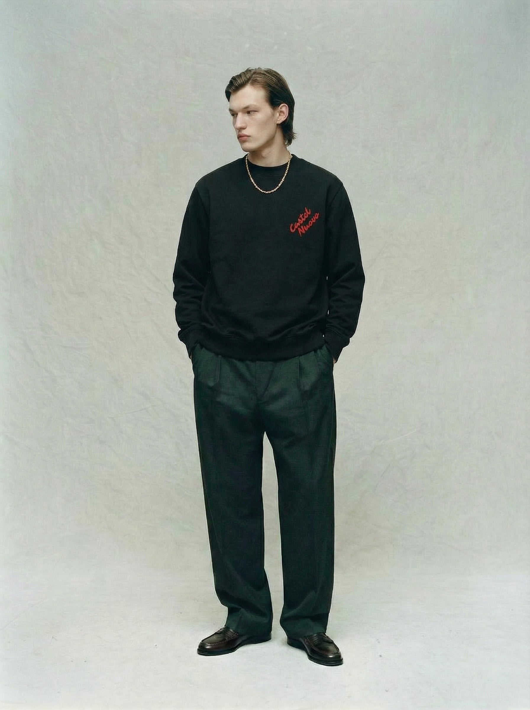 Scarlet Script Crewneck