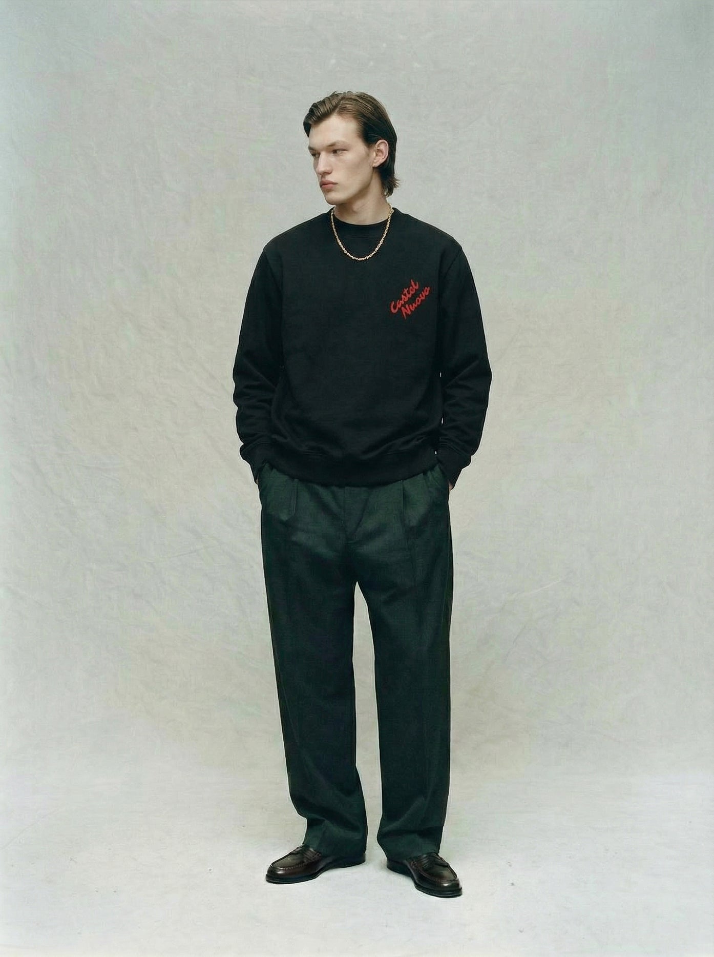 Scarlet Script Crewneck