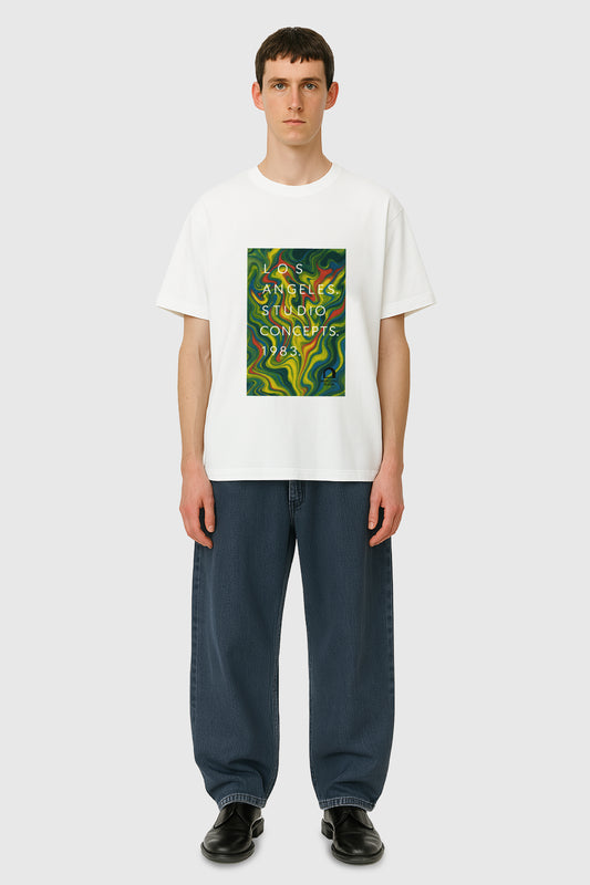 Studio Concepts Tee – LA 1983 - Green Marble