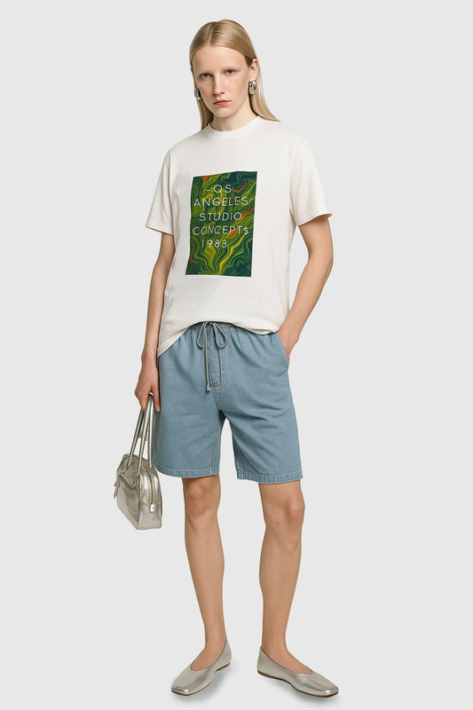 Studio Concepts Tee – LA 1983 - Green Marble