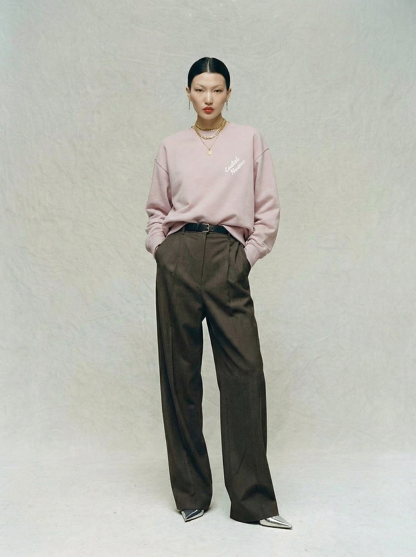 Mini Script Crewneck