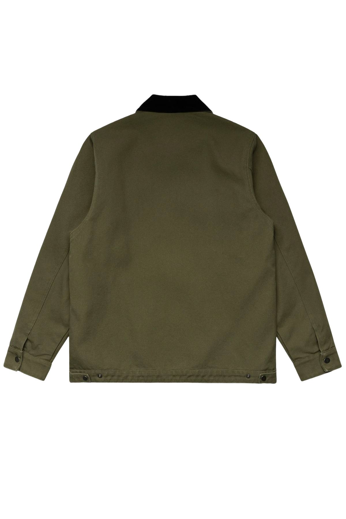 Heritage Jacket in army, women's cut, flat lay