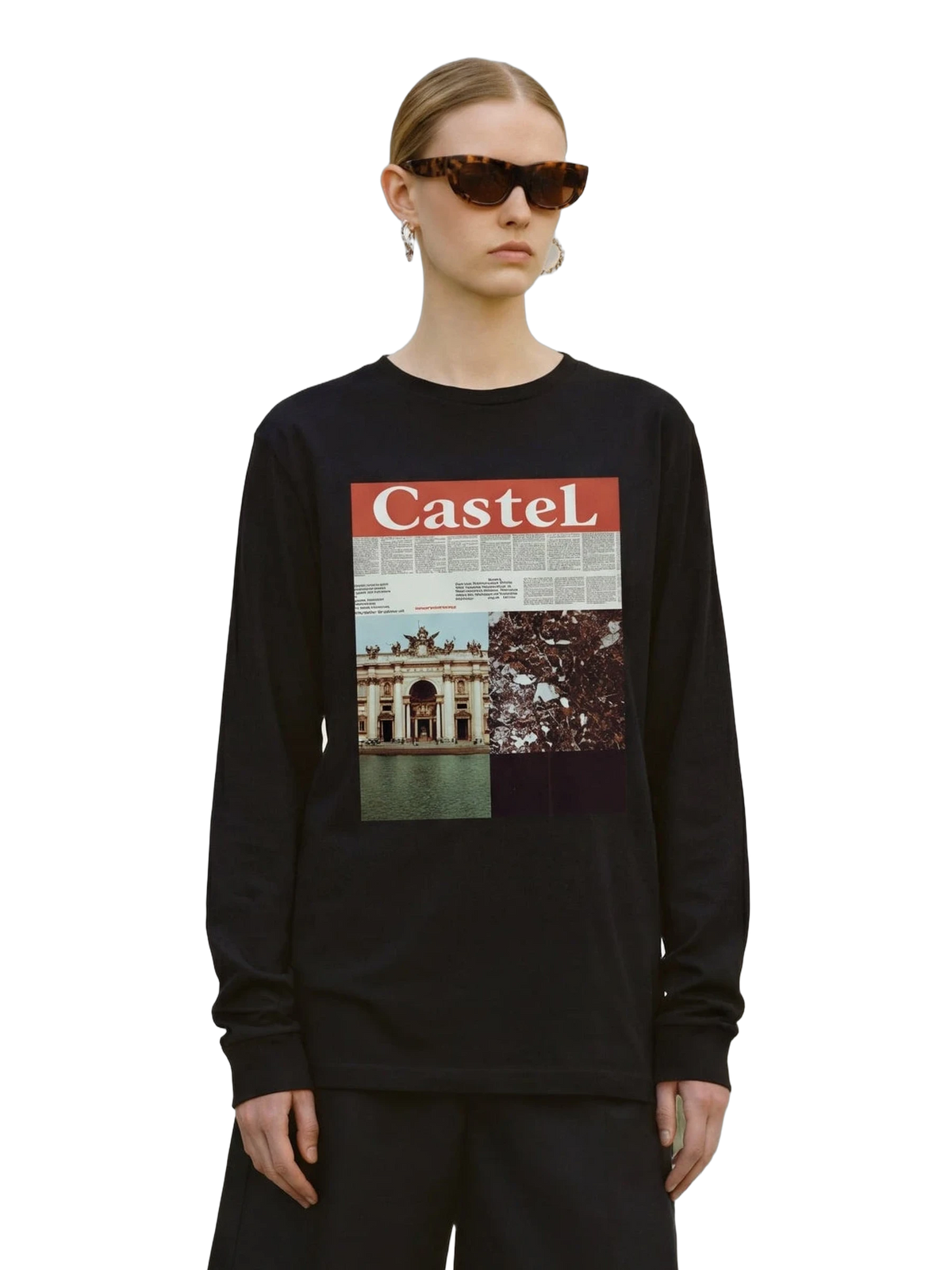 Ars Longa Long Sleeve in black, women's cut