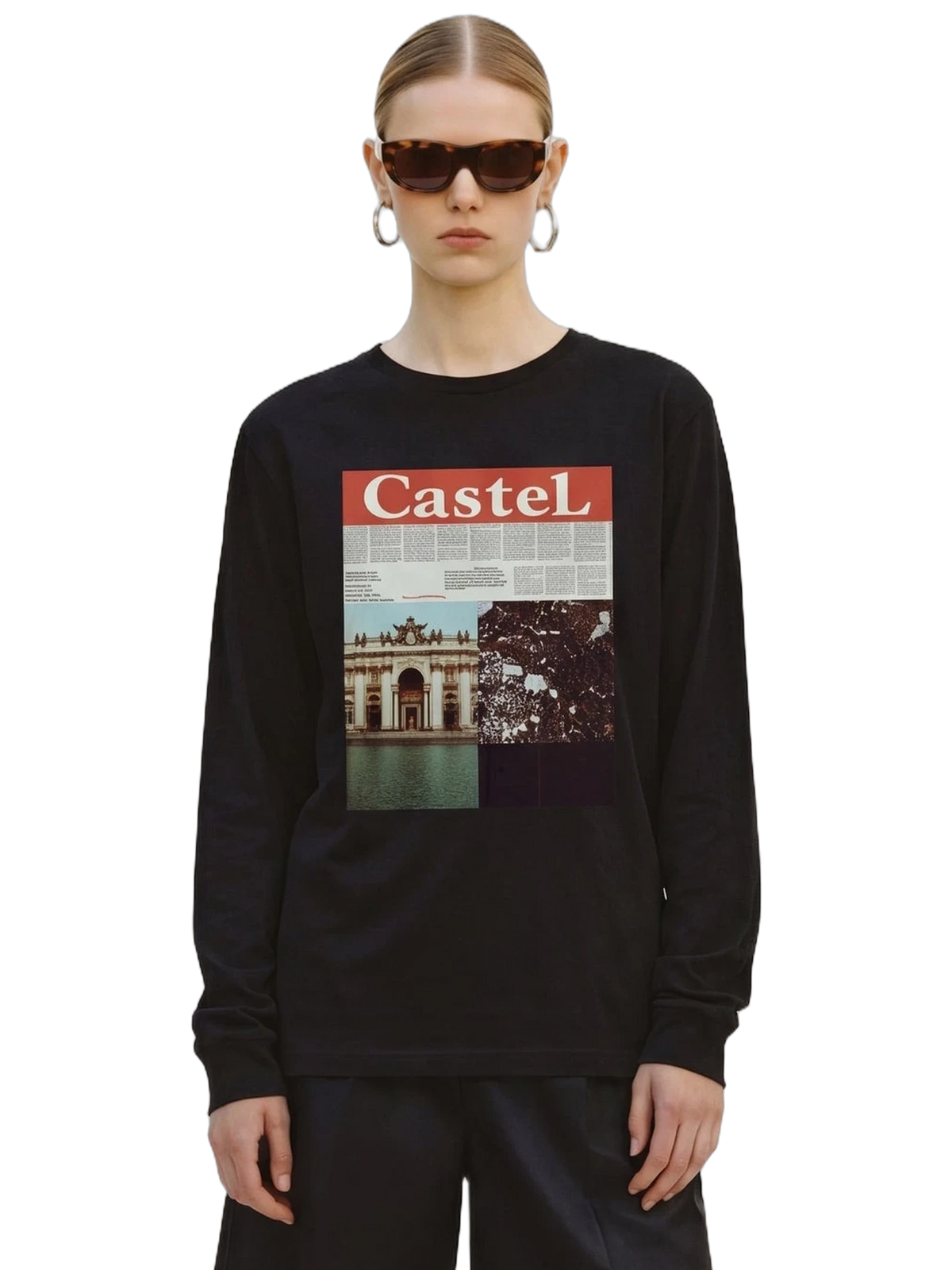 Ars Longa Long Sleeve in black, women's cut