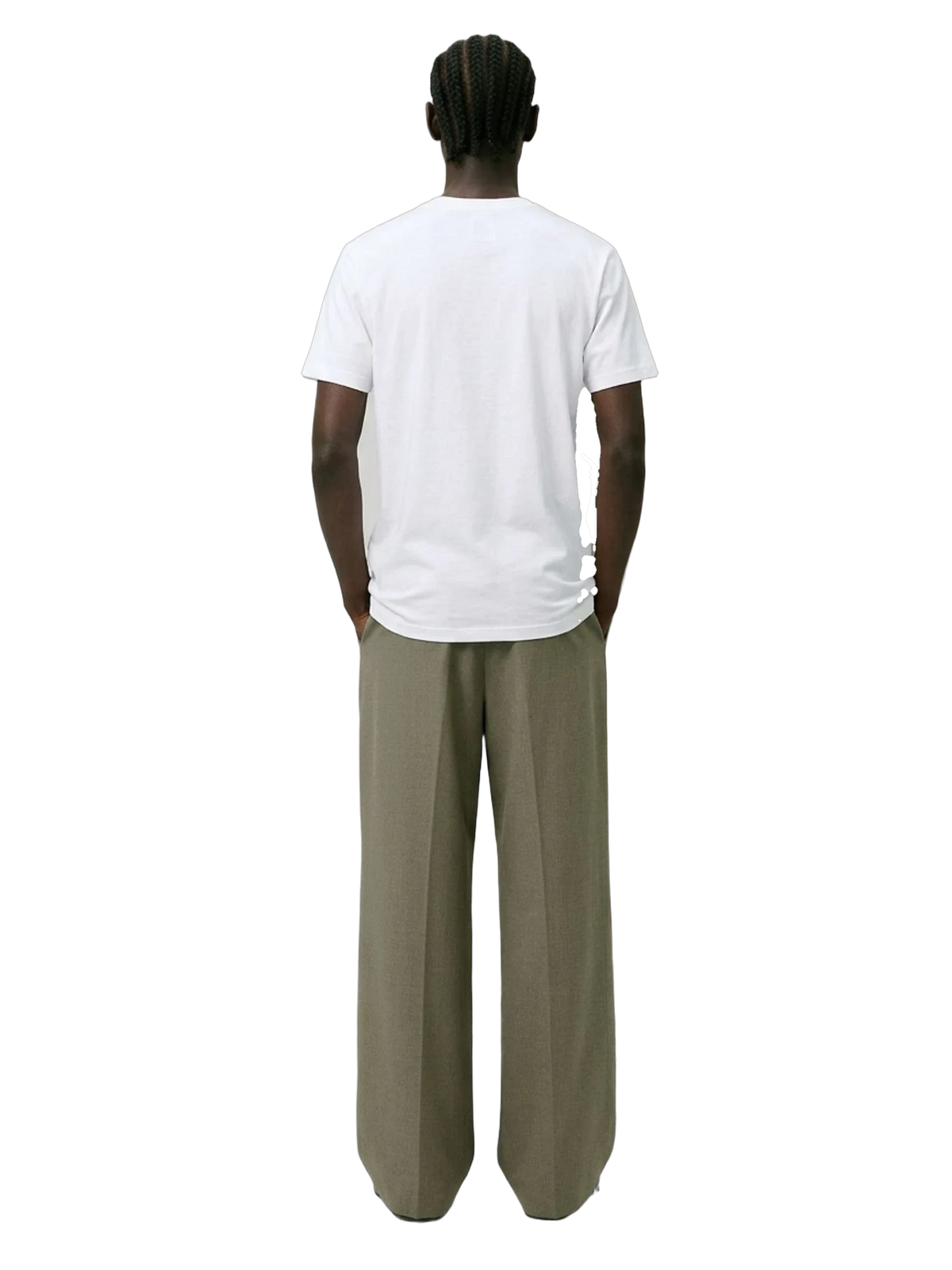 Ars Longa Tee in white, men's cut
