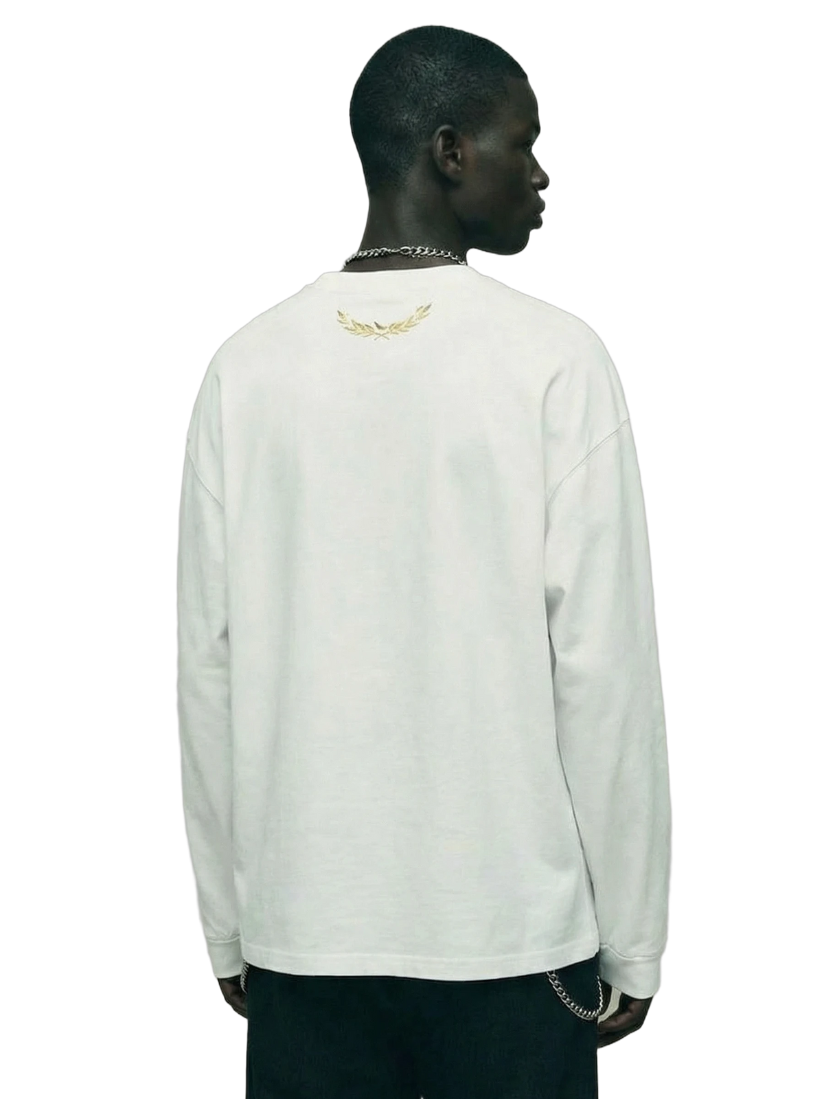 Aurea Longsleeve in white, men's cut