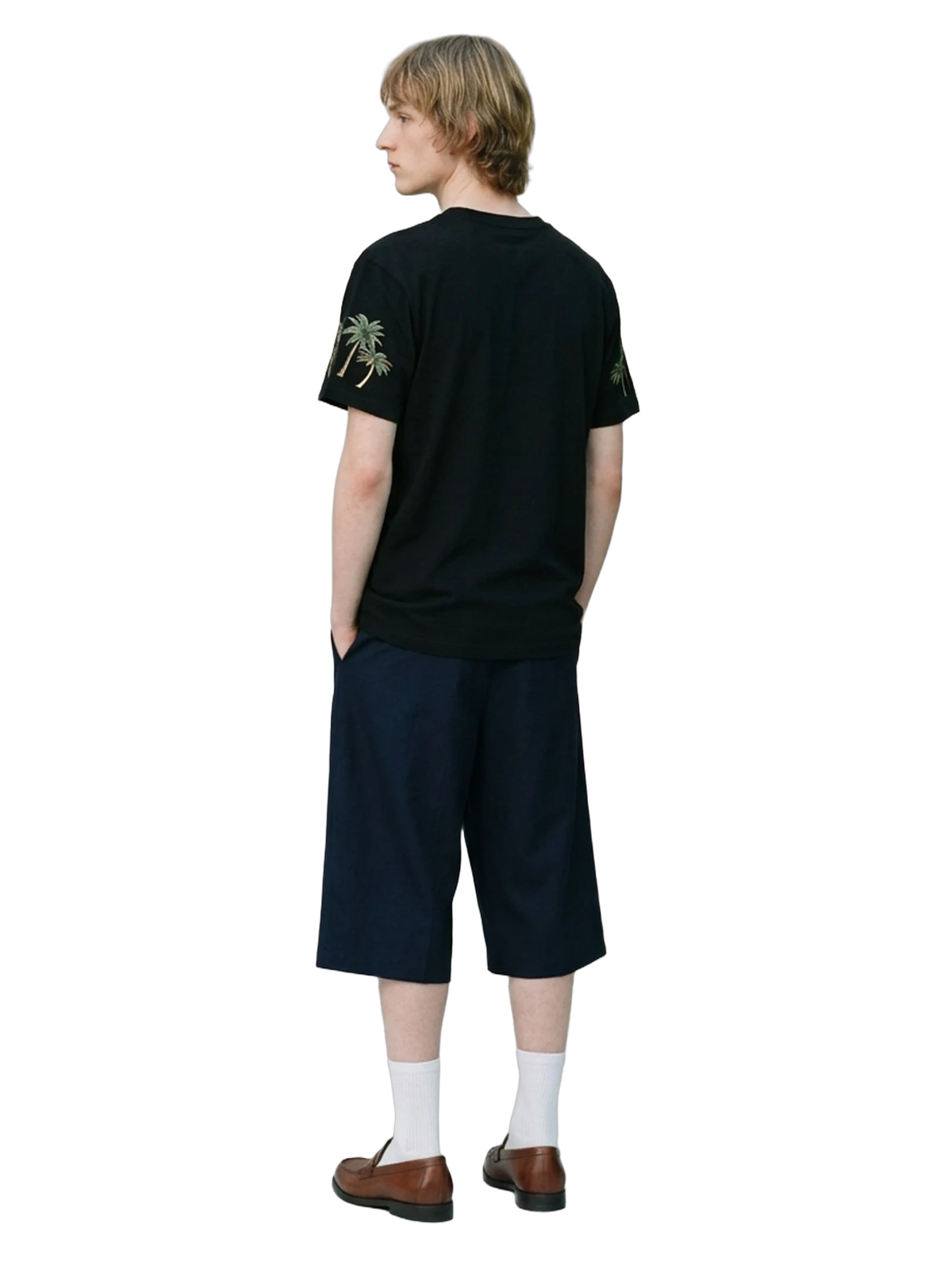 Campi Elysii Black Tee, men's cut