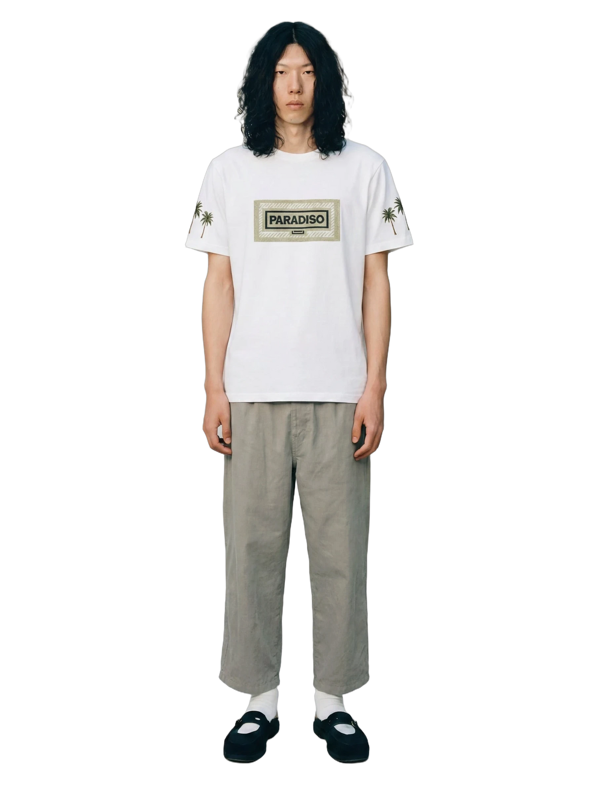 Campi Elysii Tee in white, men's cut