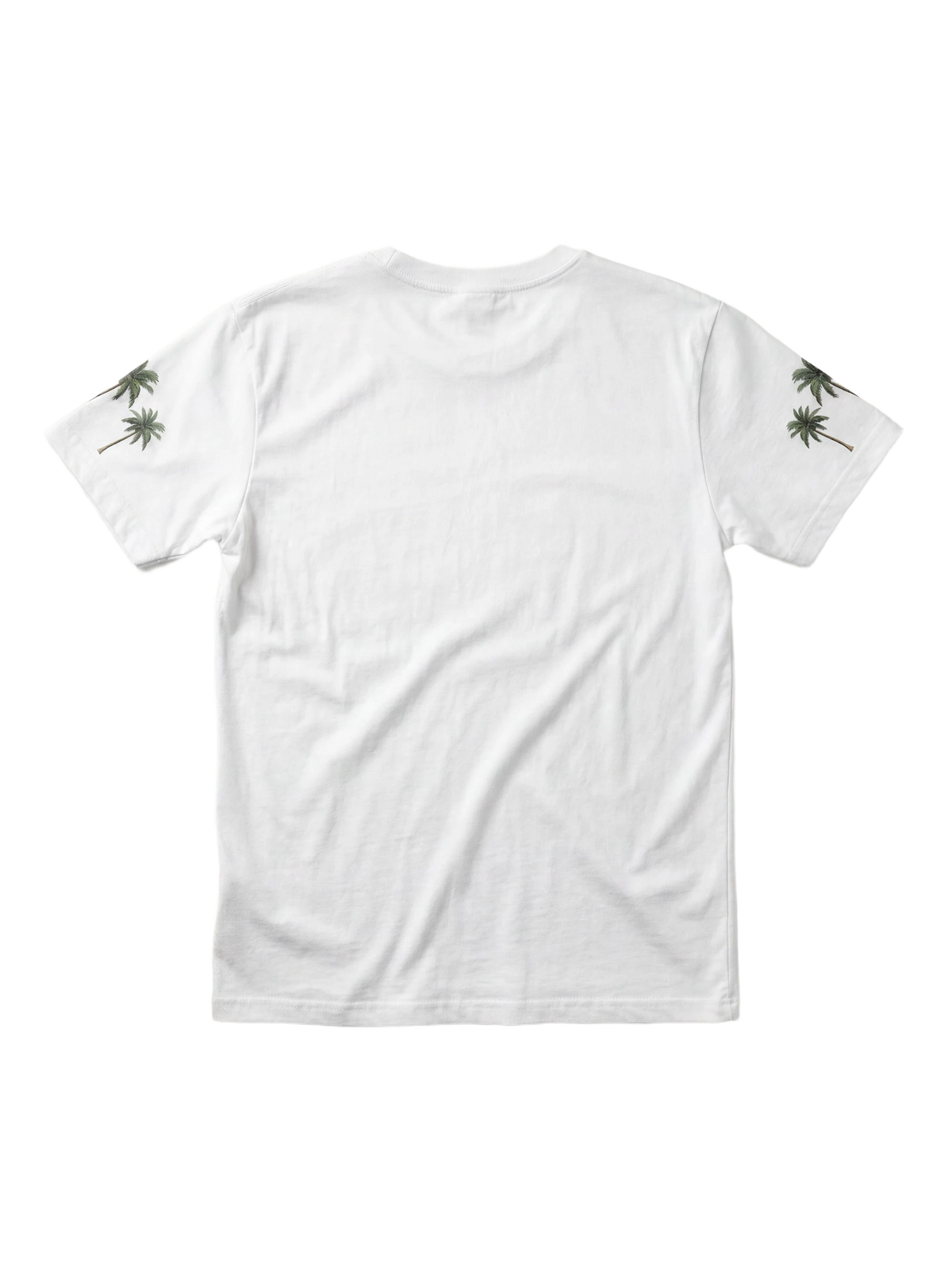 Campi Elysii Tee in white, men's cut, flat lay