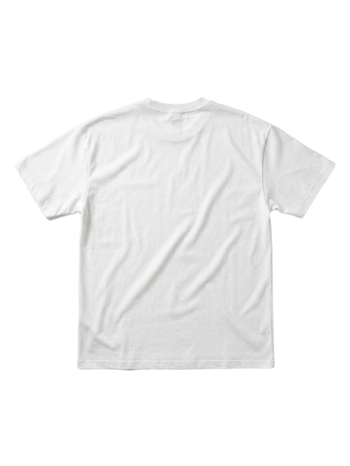 Castel Italia Tee in white, women's cut, flat lay