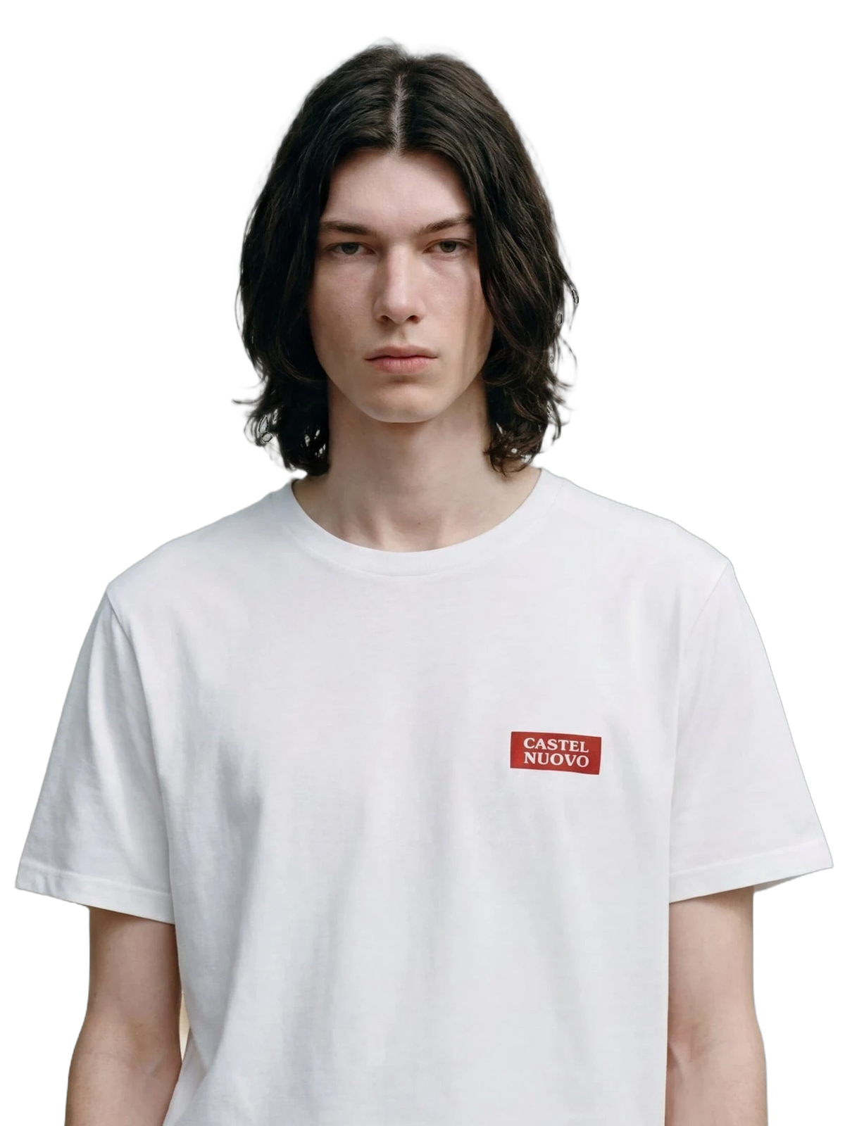 Cerambyx Tee in white, men's cut