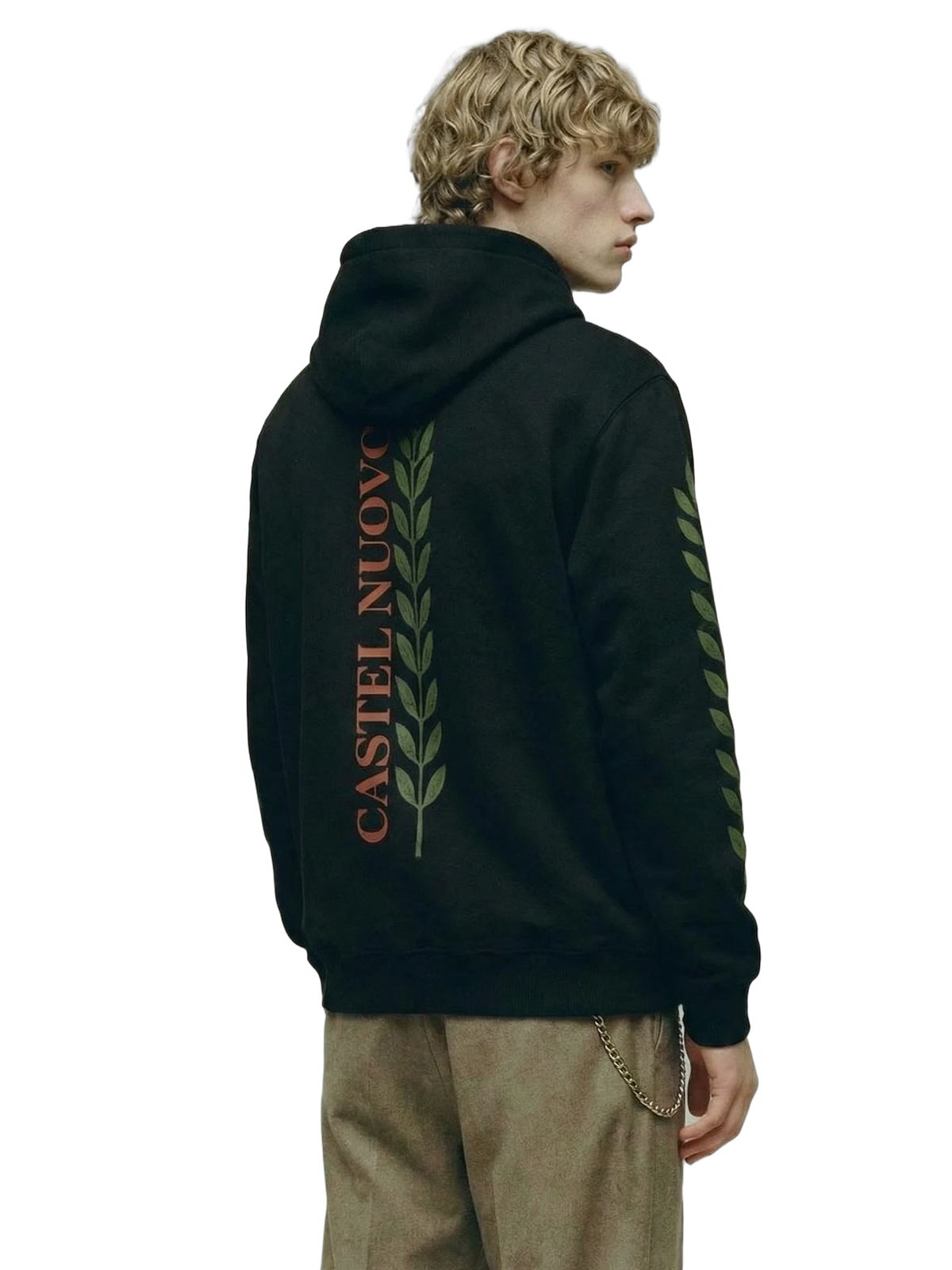 Civitas Hoodie in black, men's cut