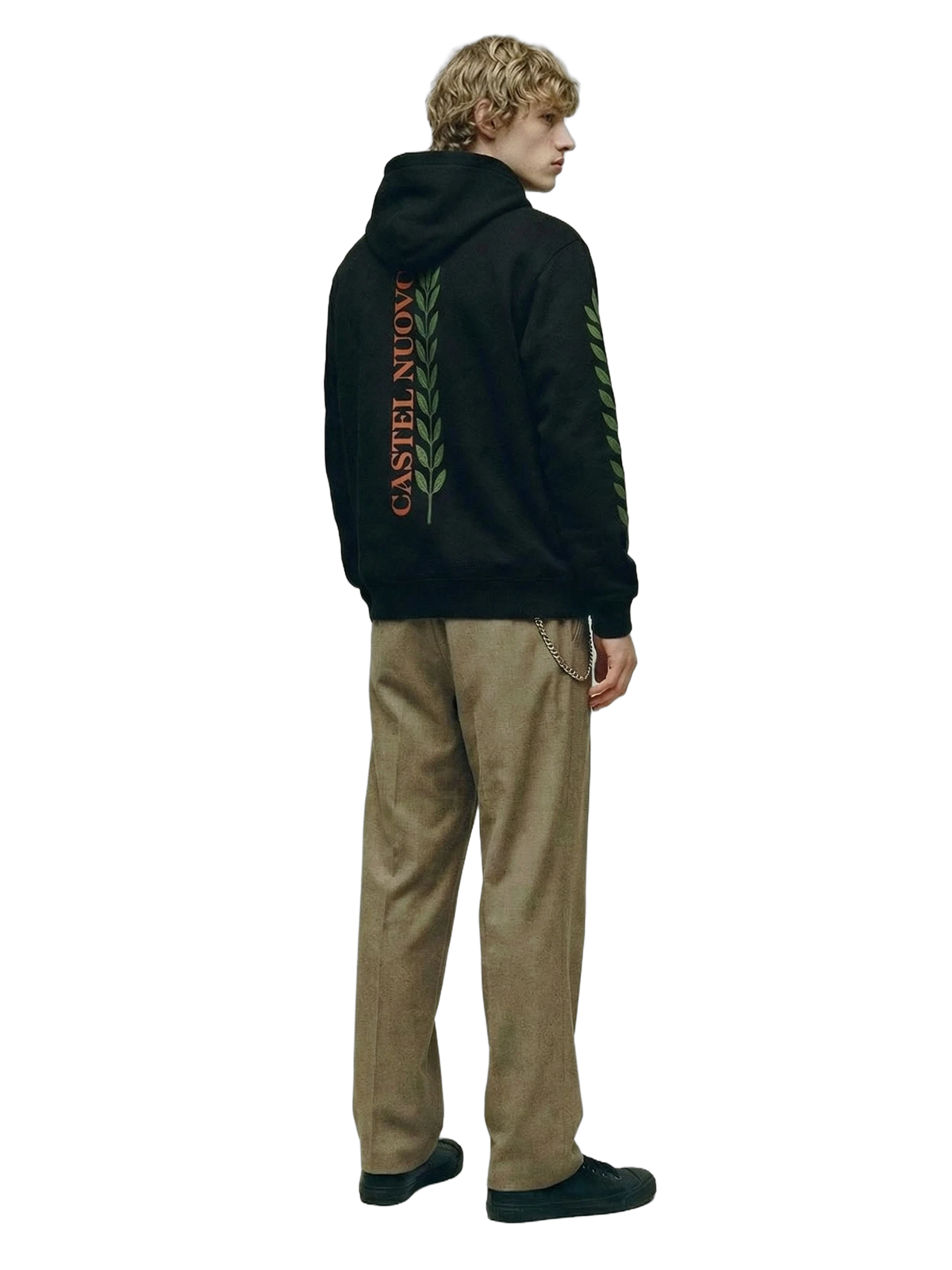 Civitas Hoodie in black, men's cut