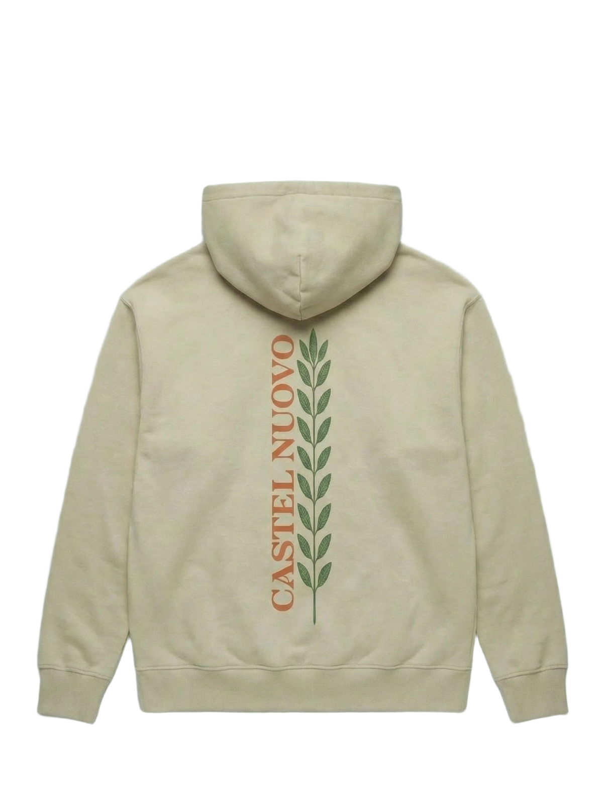Civitas Hoodie in ivory, men's cut