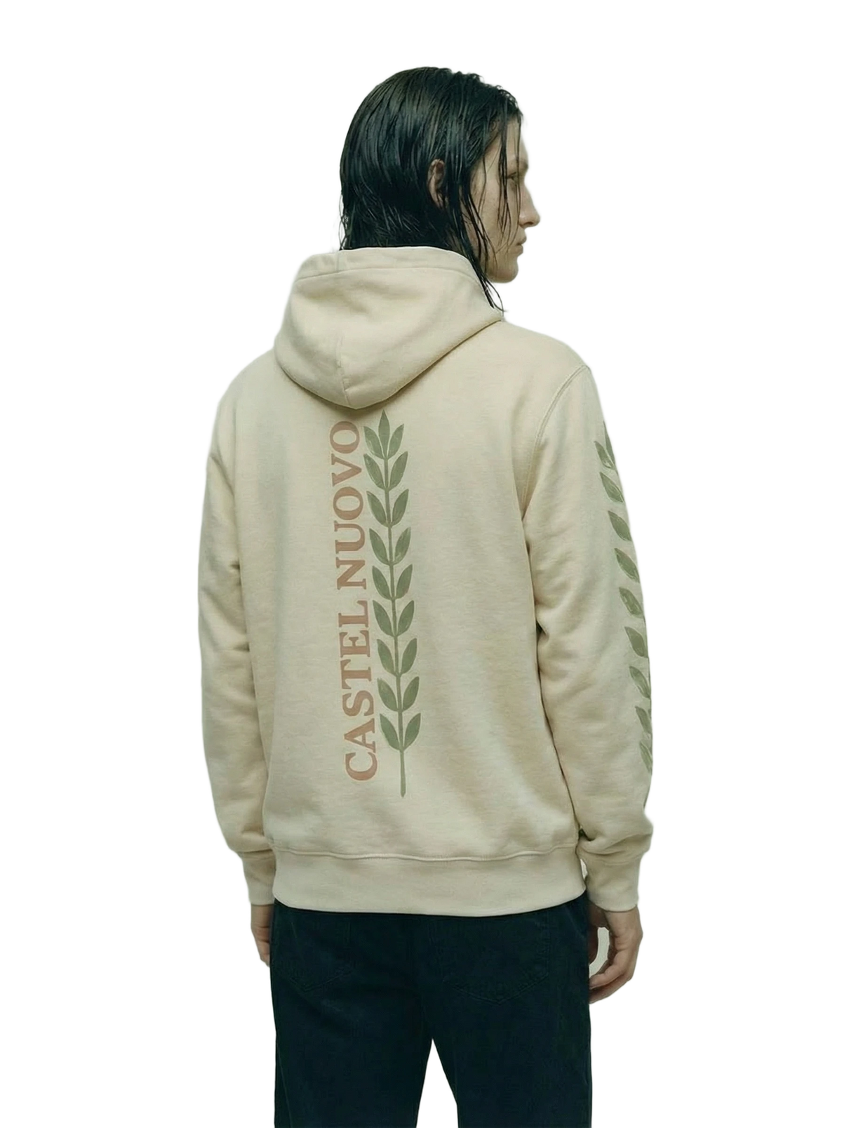 Civitas Hoodie in ivory, women's cut