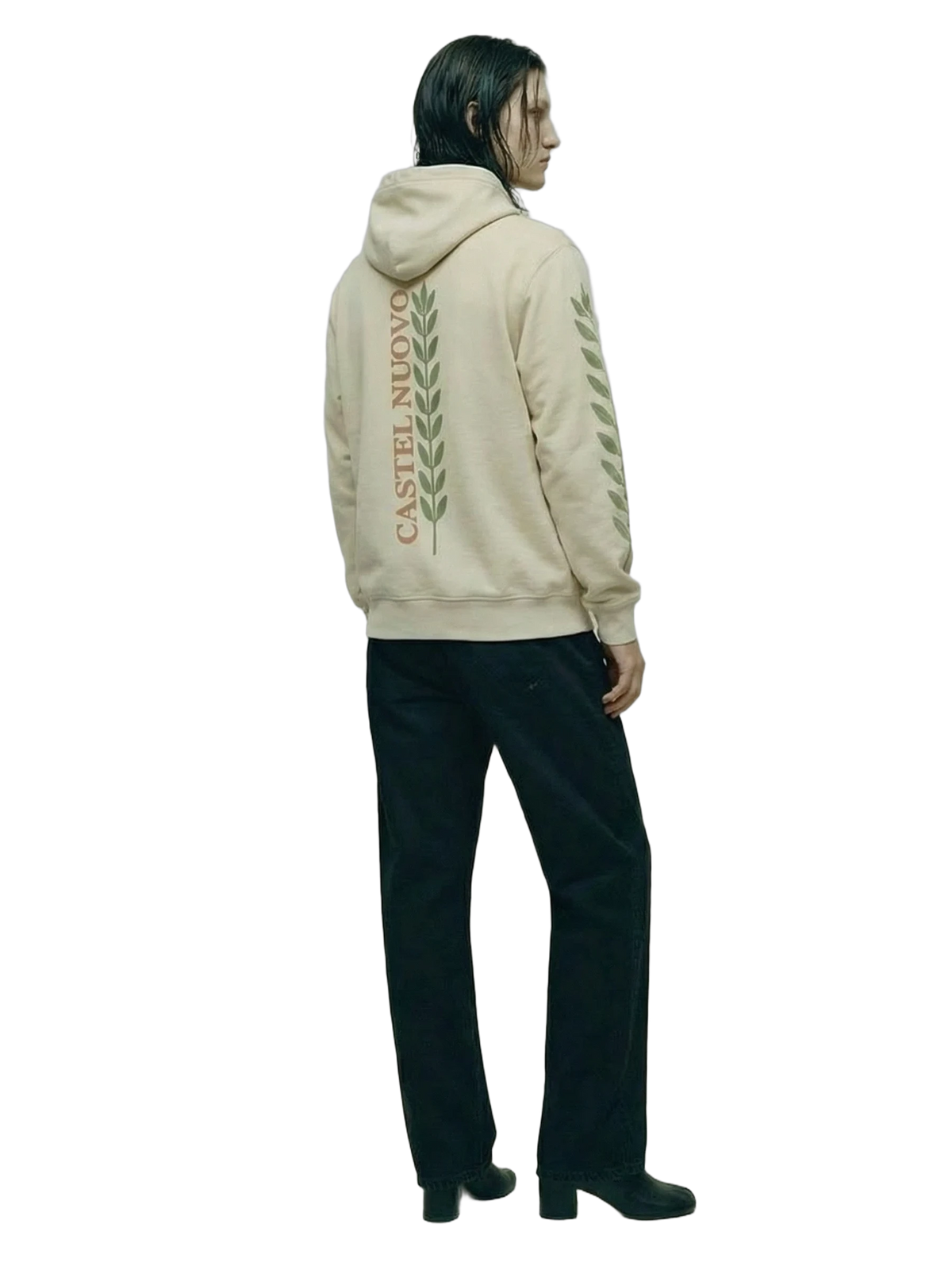 Civitas Hoodie in ivory, women's cut