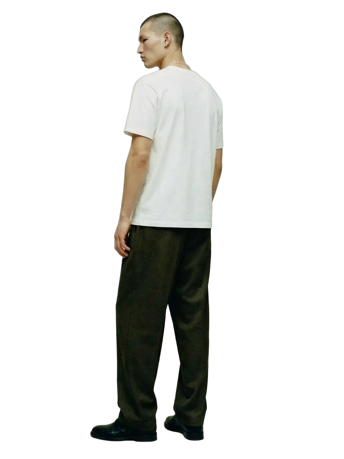 Save Us Tee in white, men's cut