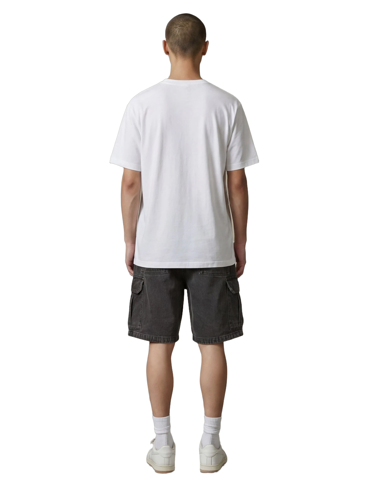 Eternity Club Tee in white, men's cut