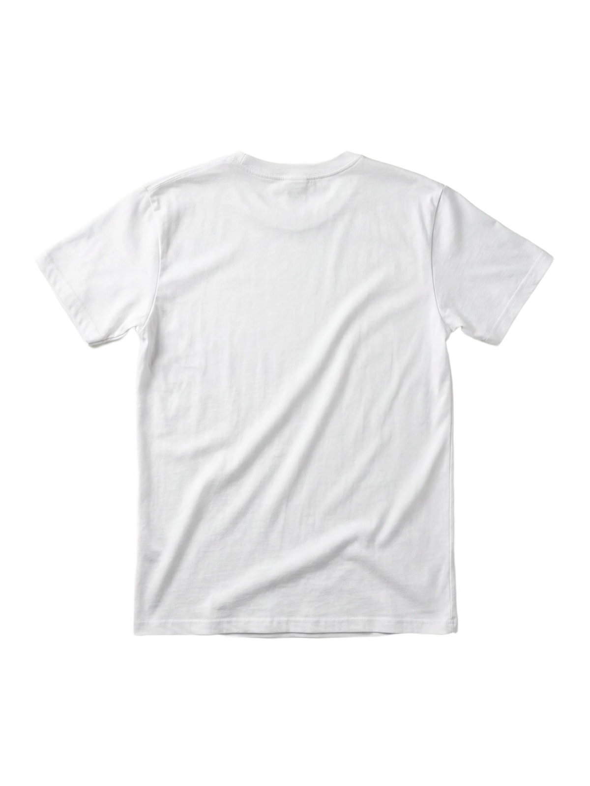 Eternity Club Tee in white, women's cut, flat lay