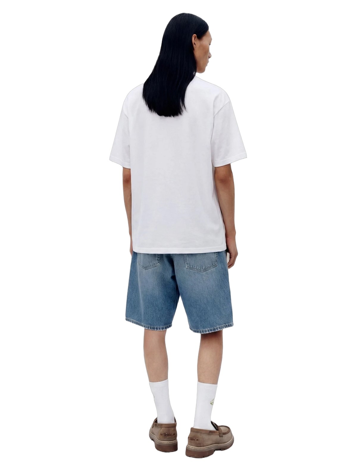 Freedom Tee in white, men's cut