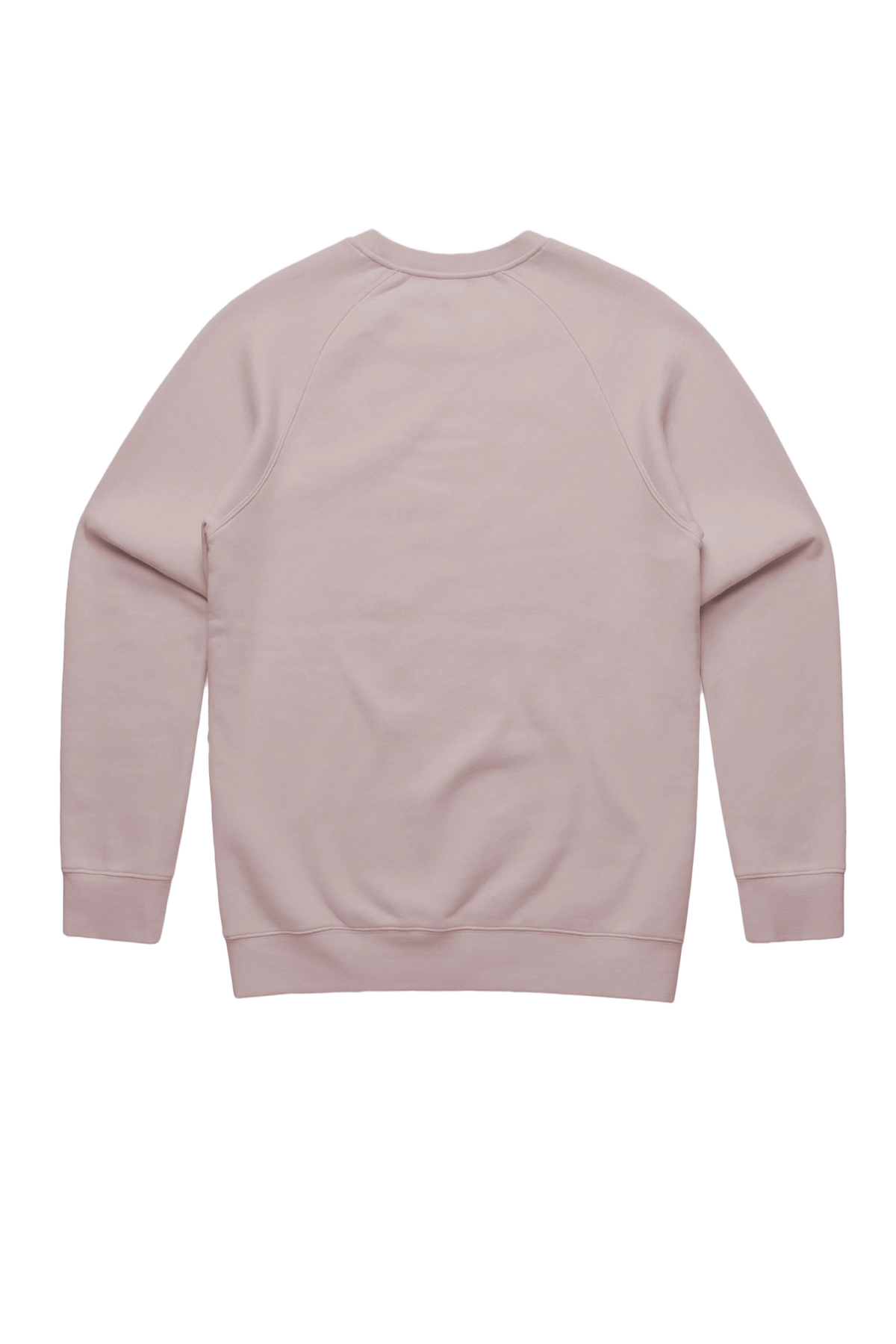 Fresco Crewneck in light pink, women's cut, flat lay