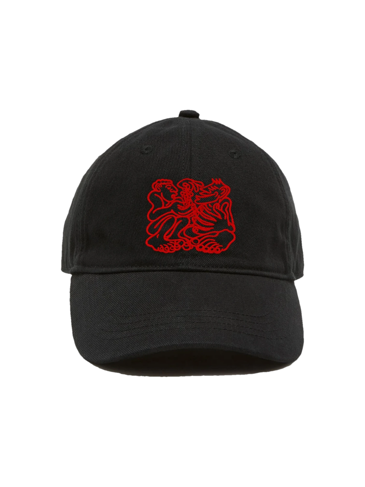 Grape Cap in black, flat lay