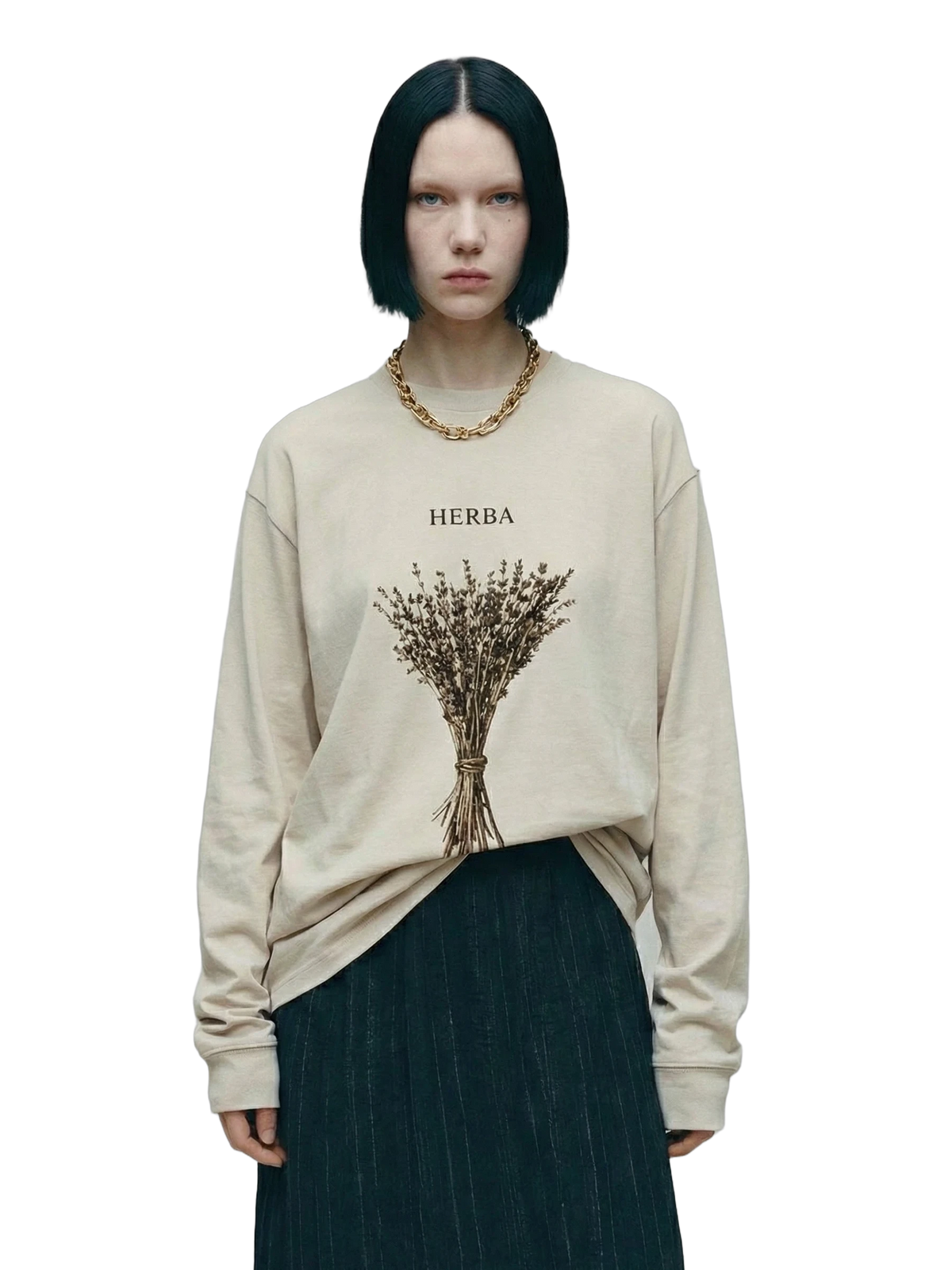 Herba Longsleeve in natural, women's cut