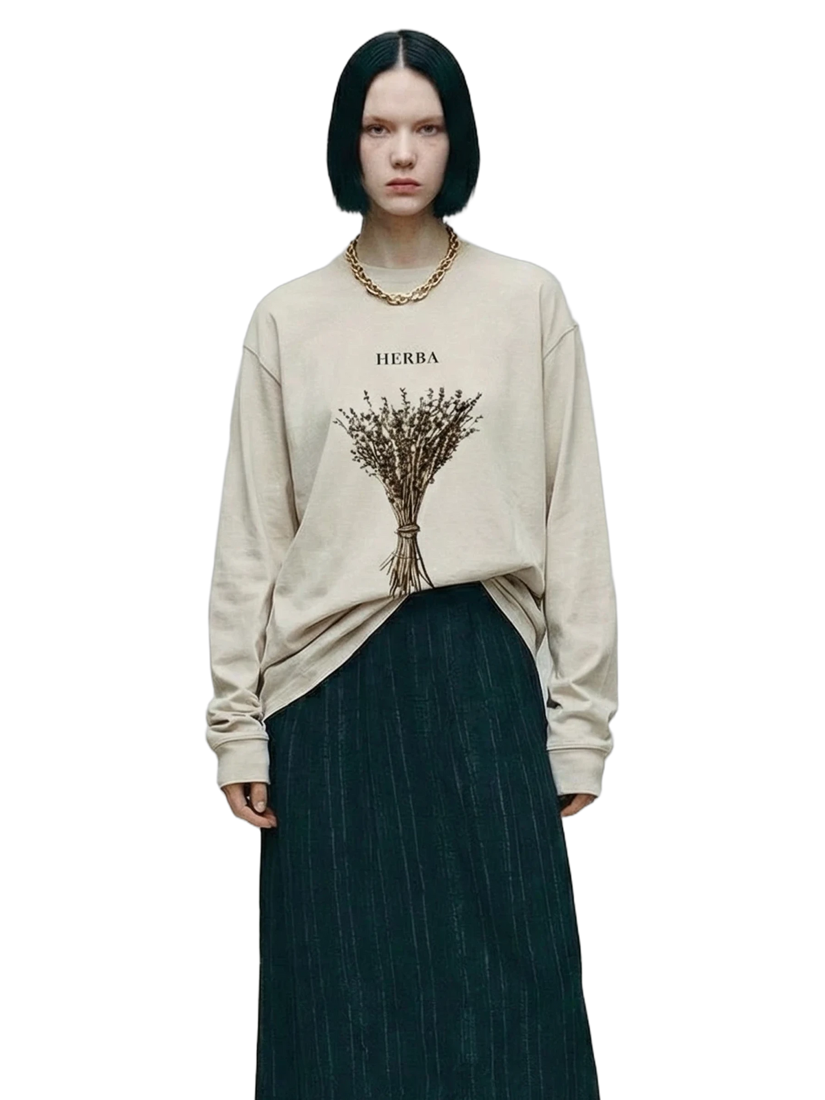 Herba Longsleeve in natural, women's cut