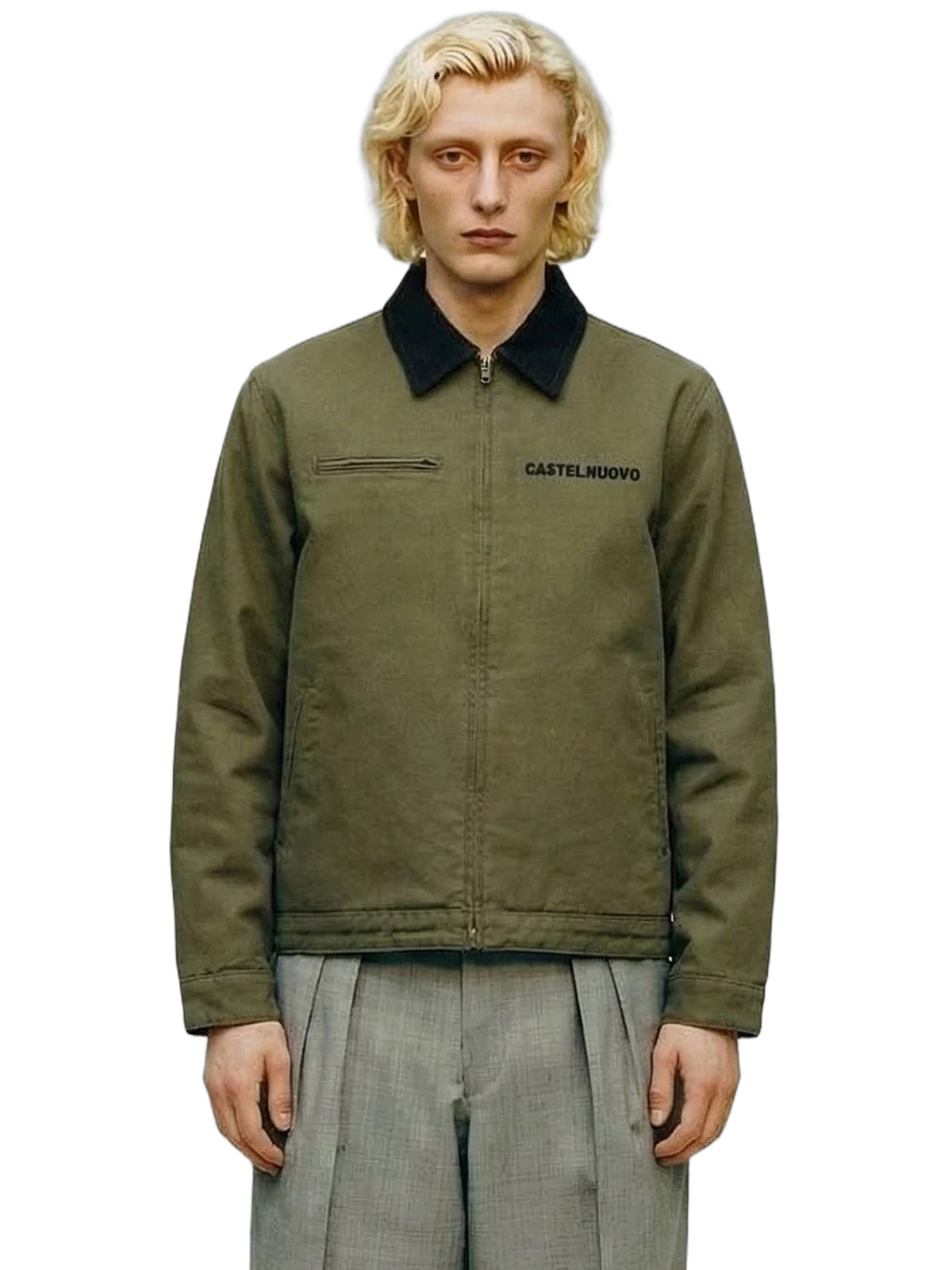 Heritage Jacket in army, men's cut