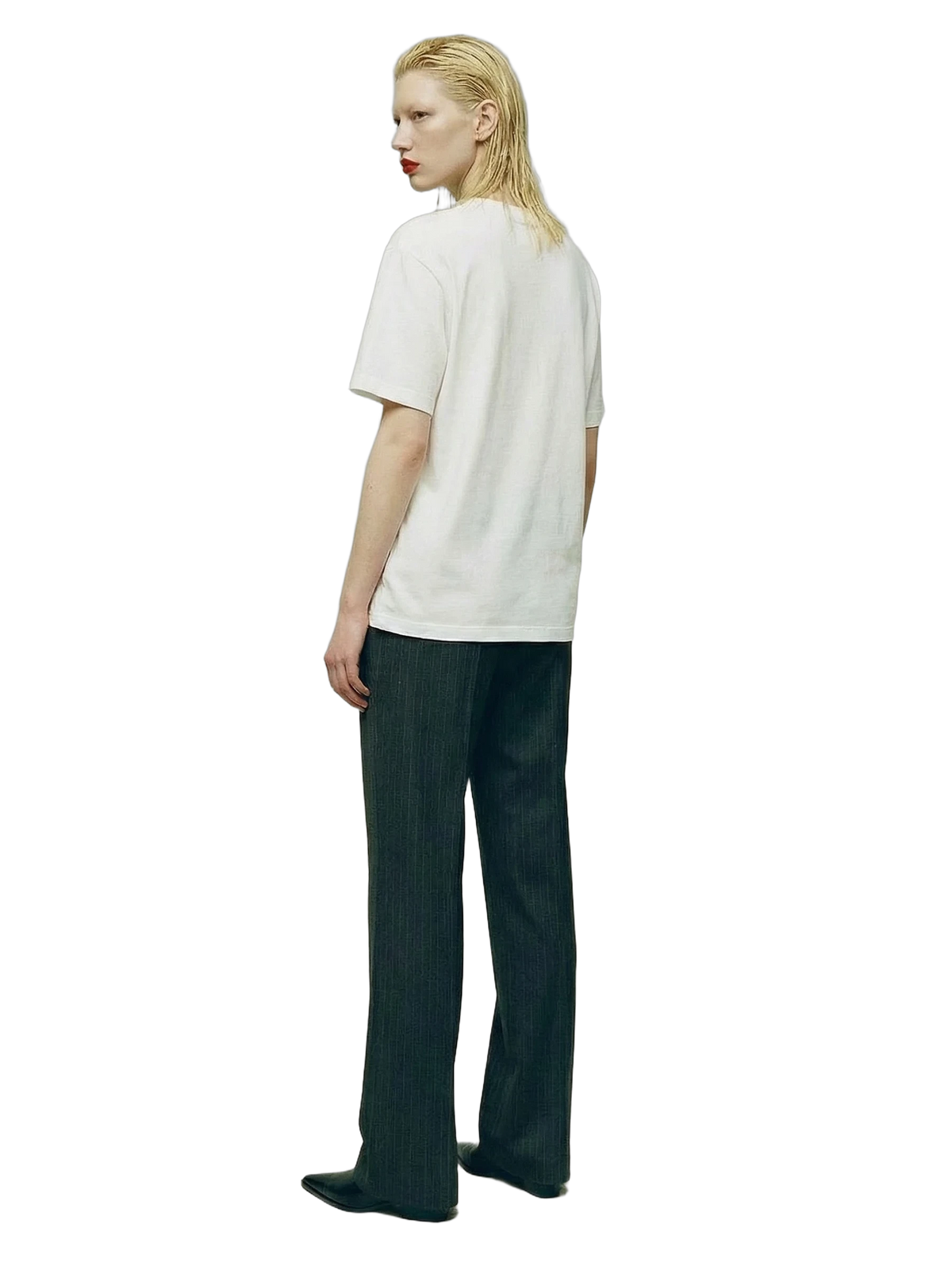 Incognito Tee in white, women's cut