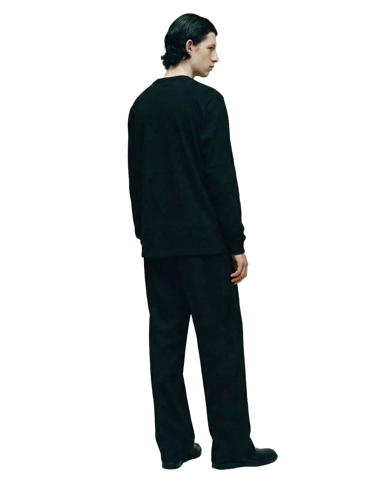 Inferno Longsleeve in black, men's cut