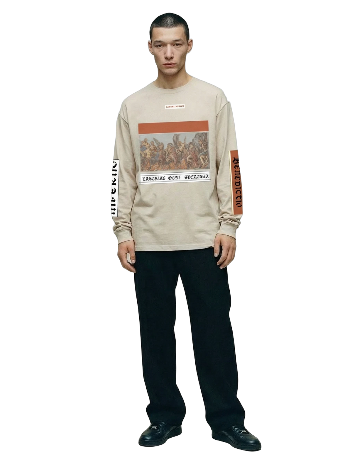 Inferno Longsleeve in natural, men's cut