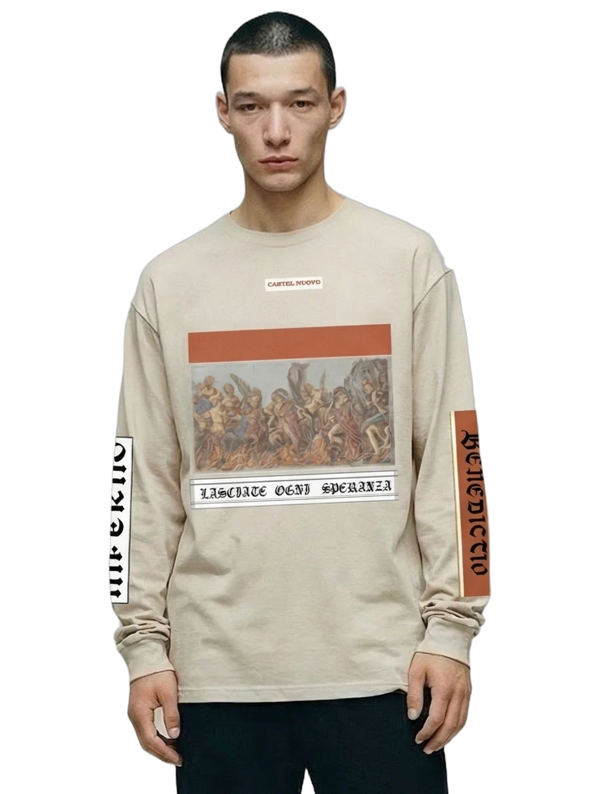 Inferno Longsleeve in natural, men's cut