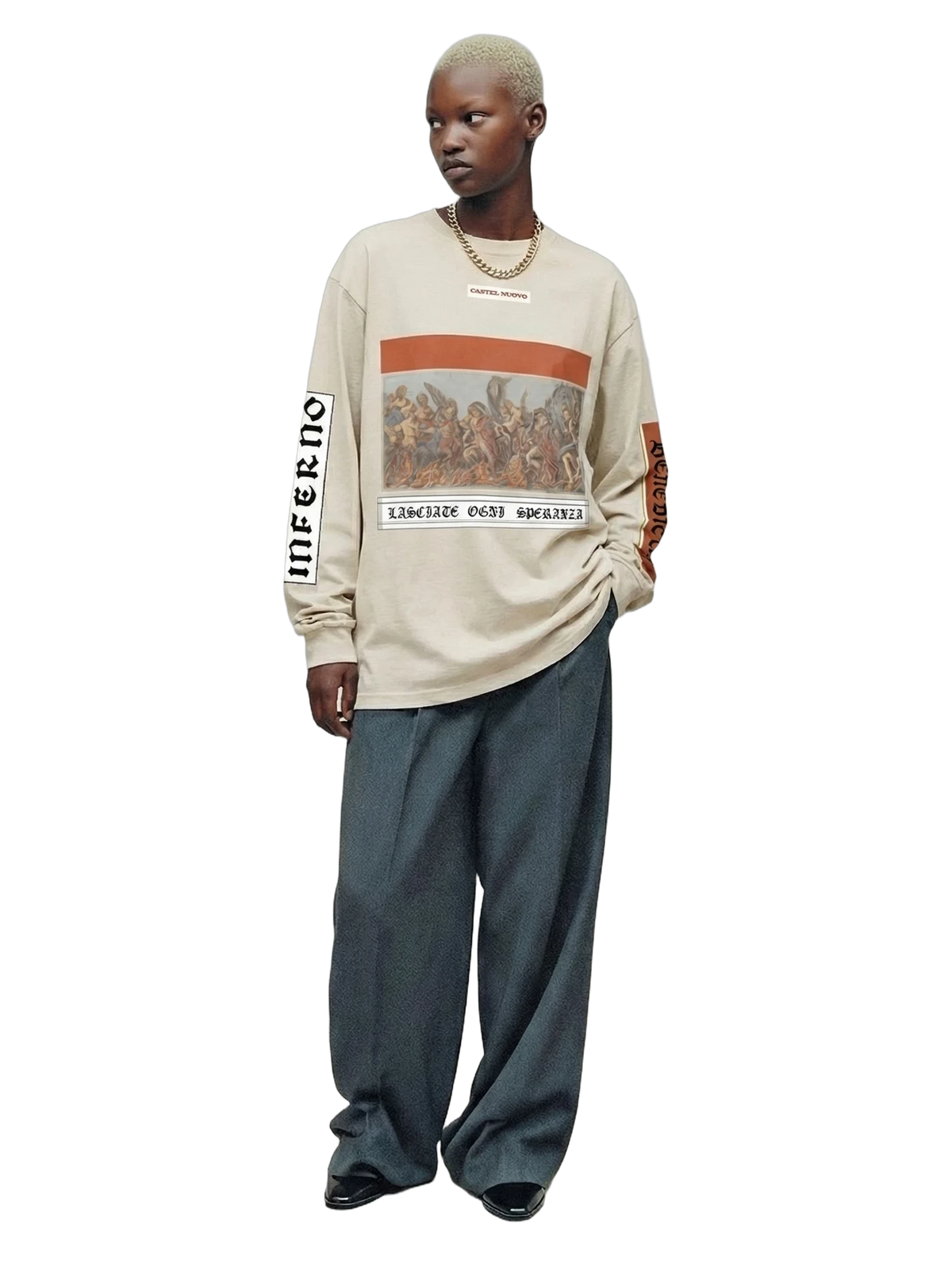 Inferno Longsleeve in natural, women's cut