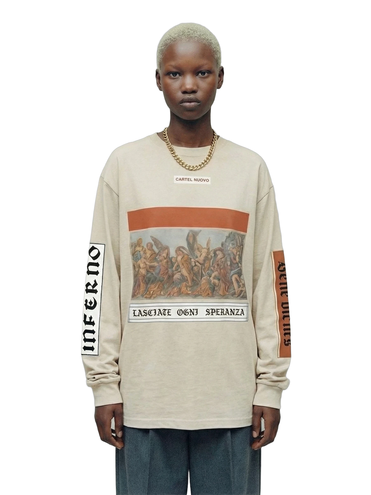 Inferno Longsleeve in natural, women's cut