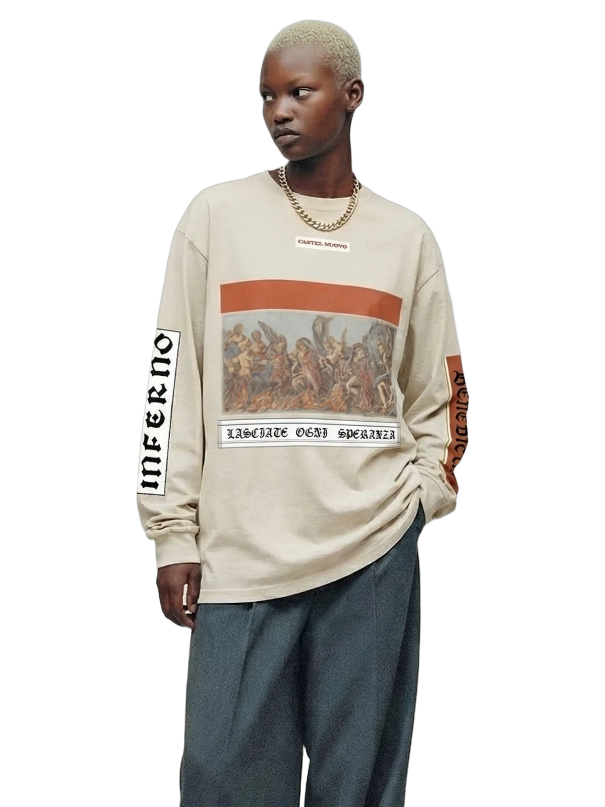 Inferno Longsleeve in natural, women's cut