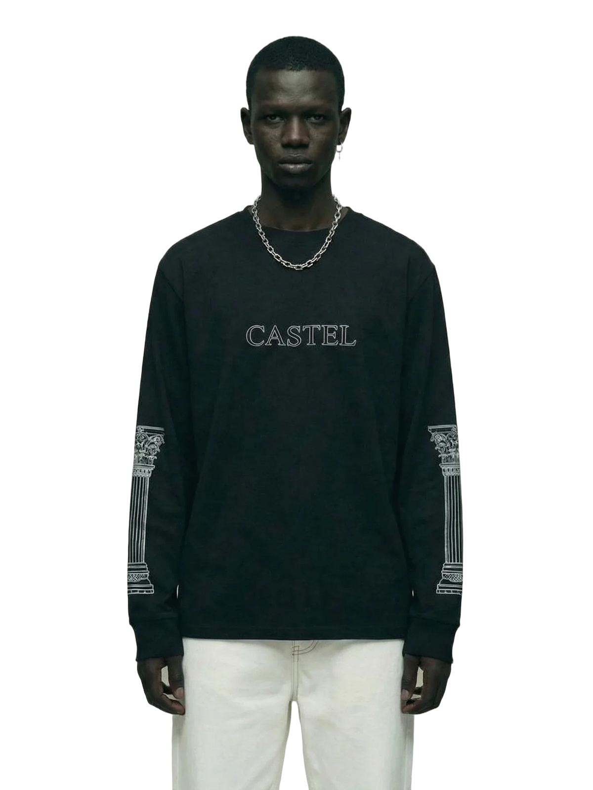 Insignia Longsleeve in black, men's cut