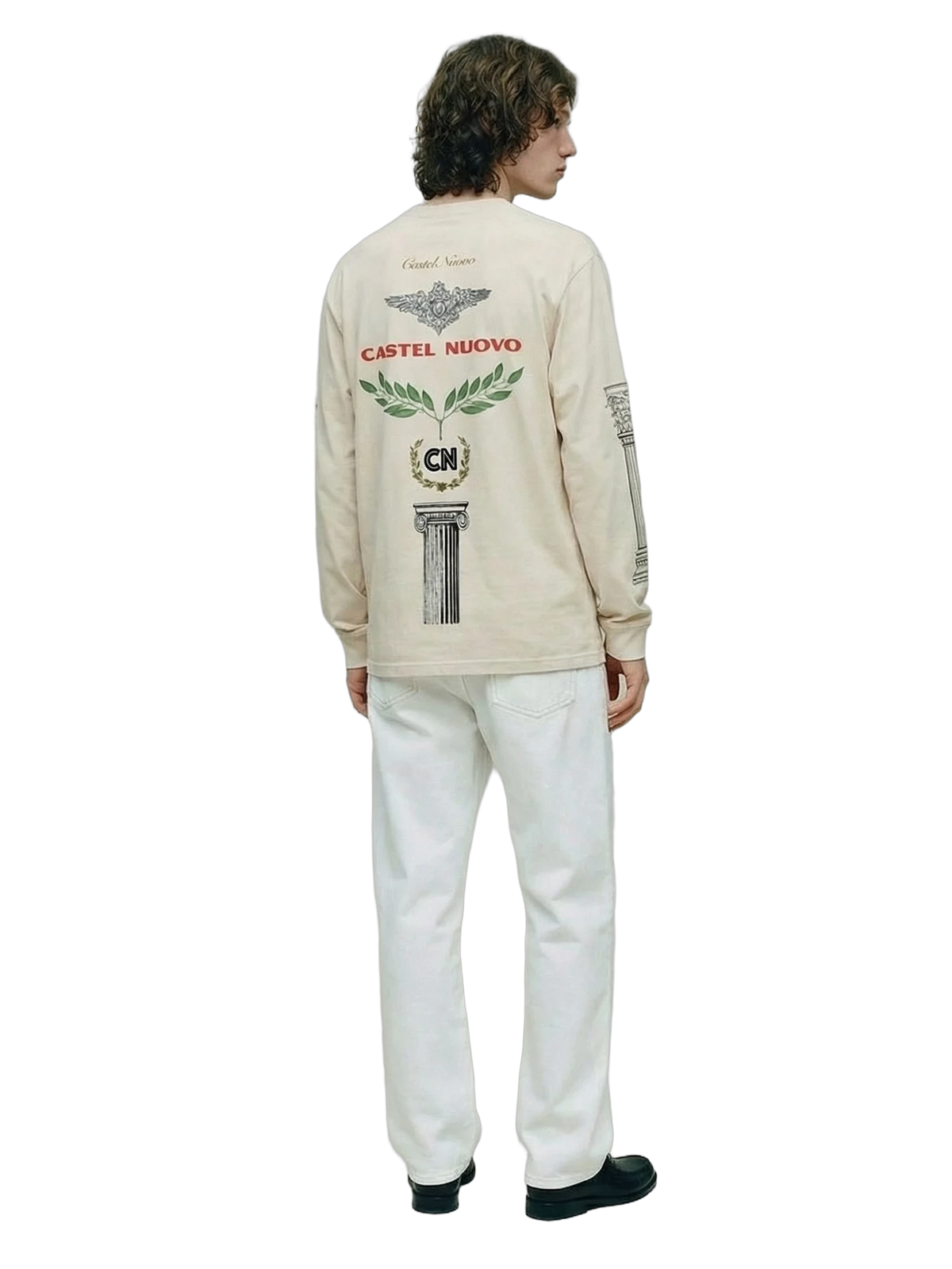Insignia Longsleeve in natural, men's cut
