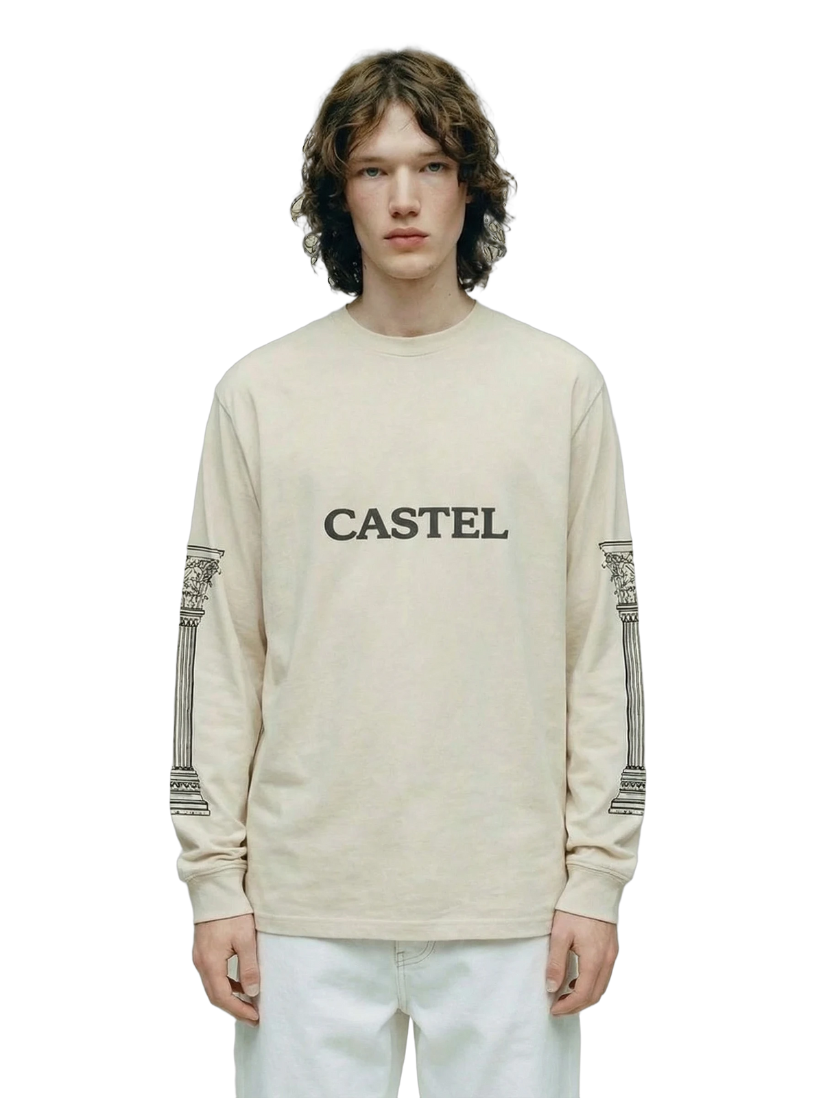 Insignia Longsleeve in natural, men's cut