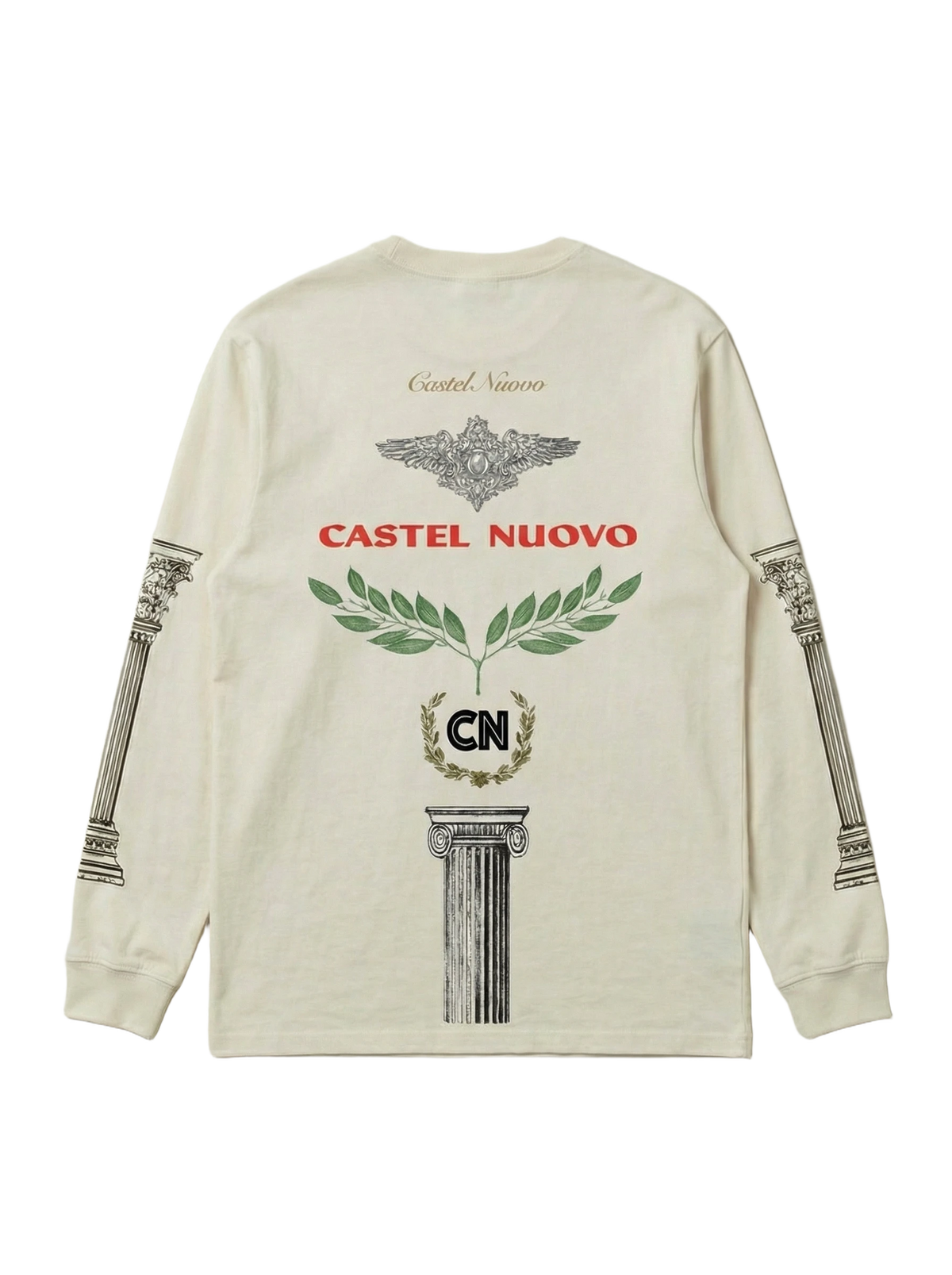 Insignia Longsleeve in natural, men's cut
