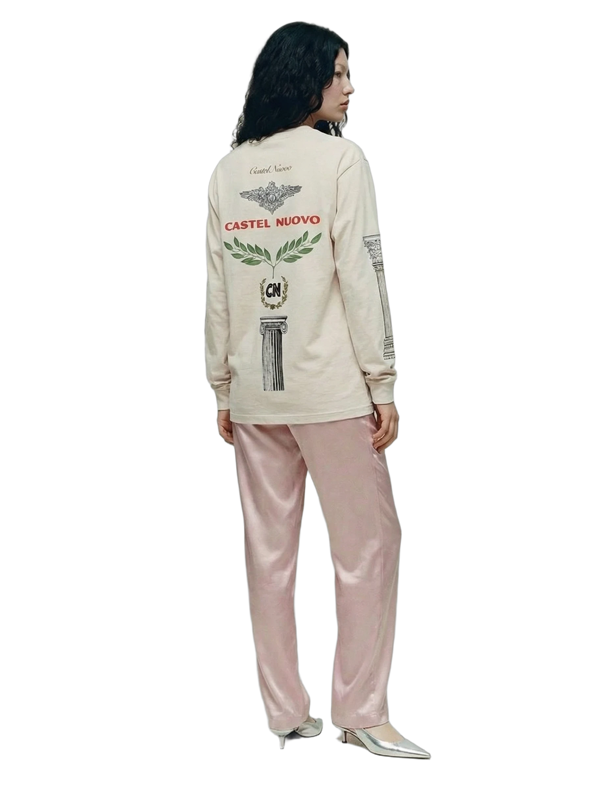 Insignia Longsleeve in natural, women's cut