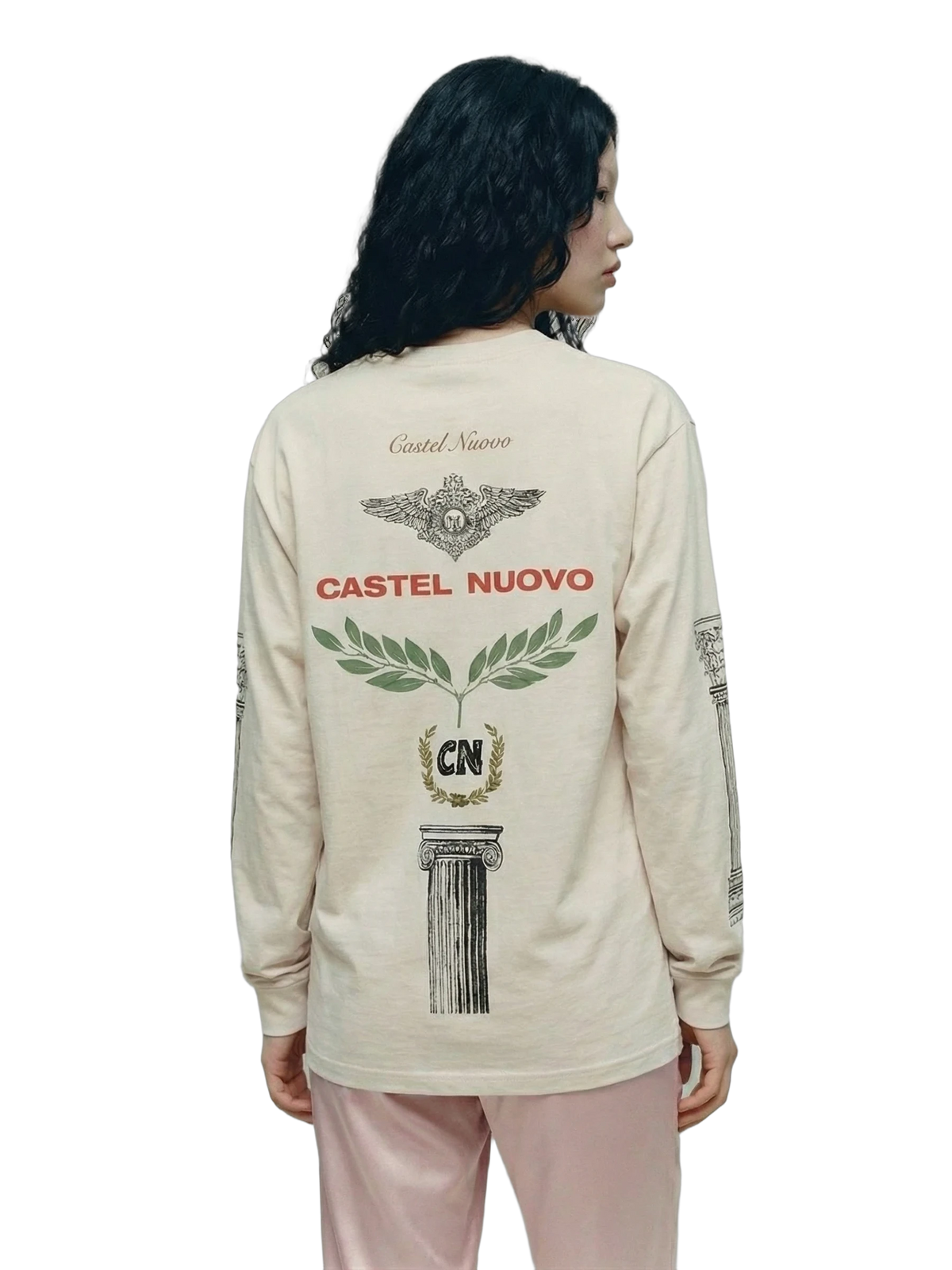 Insignia Longsleeve in natural, women's cut