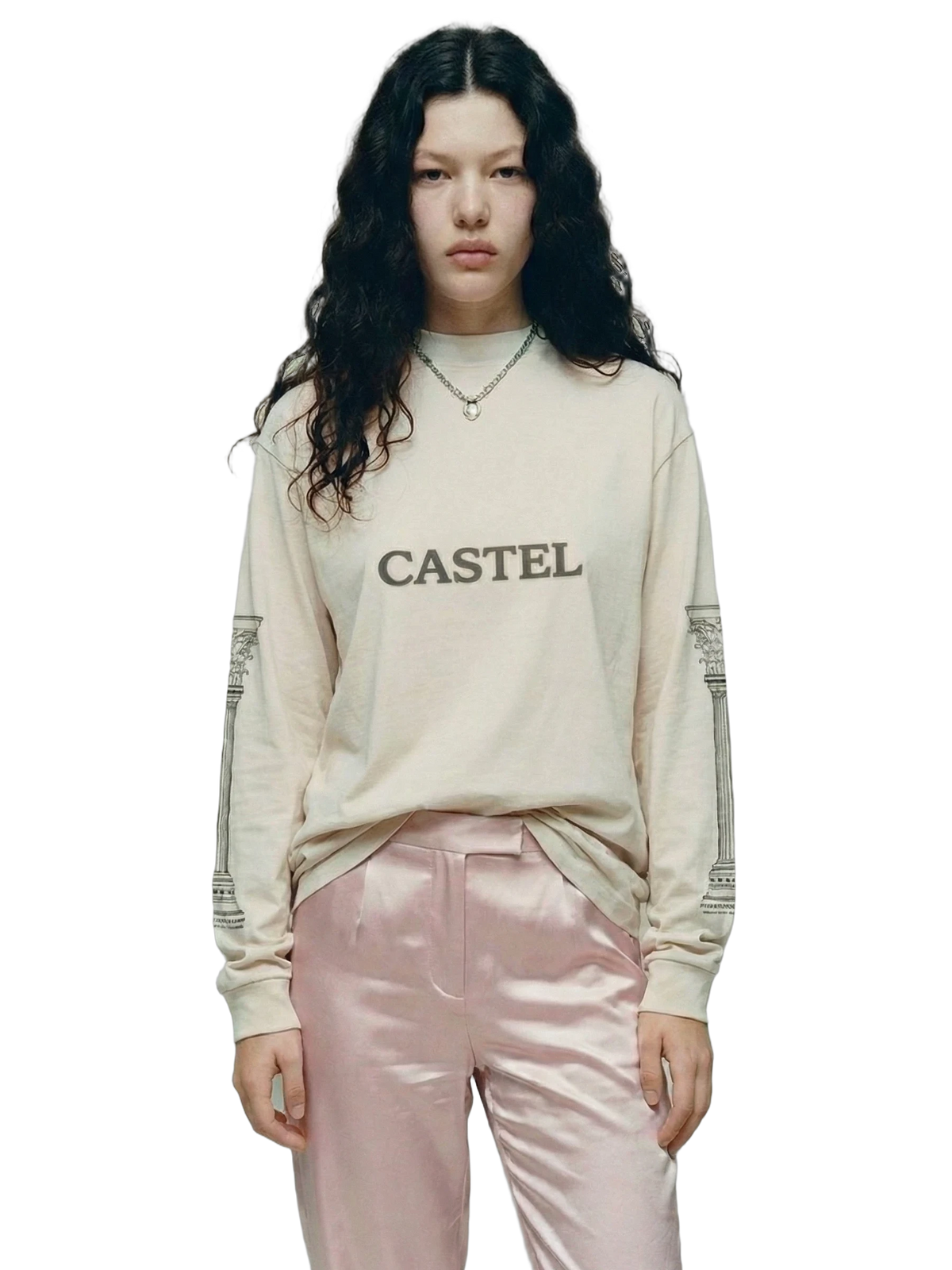 Insignia Longsleeve in natural, women's cut